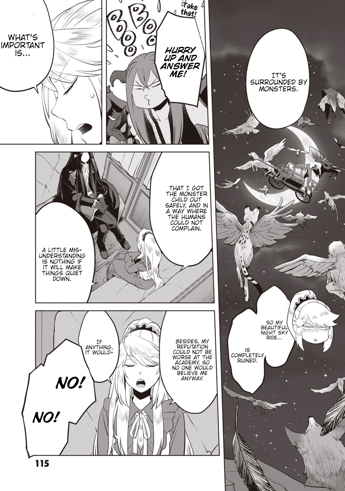 I’m a Villainous Daughter, so I’m going to keep the Last Boss Chapter 3 page 24 - Chapter 3