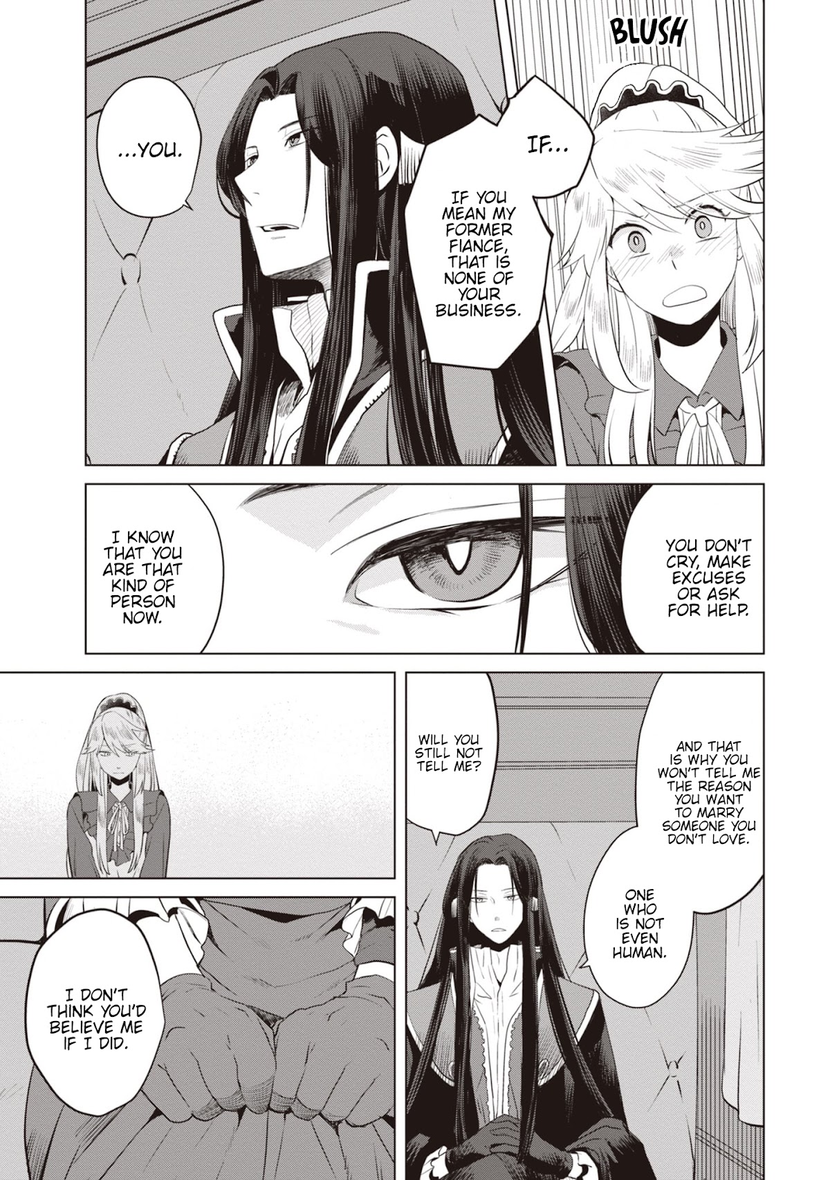 I’m a Villainous Daughter, so I’m going to keep the Last Boss Chapter 3 page 28 - Chapter 3