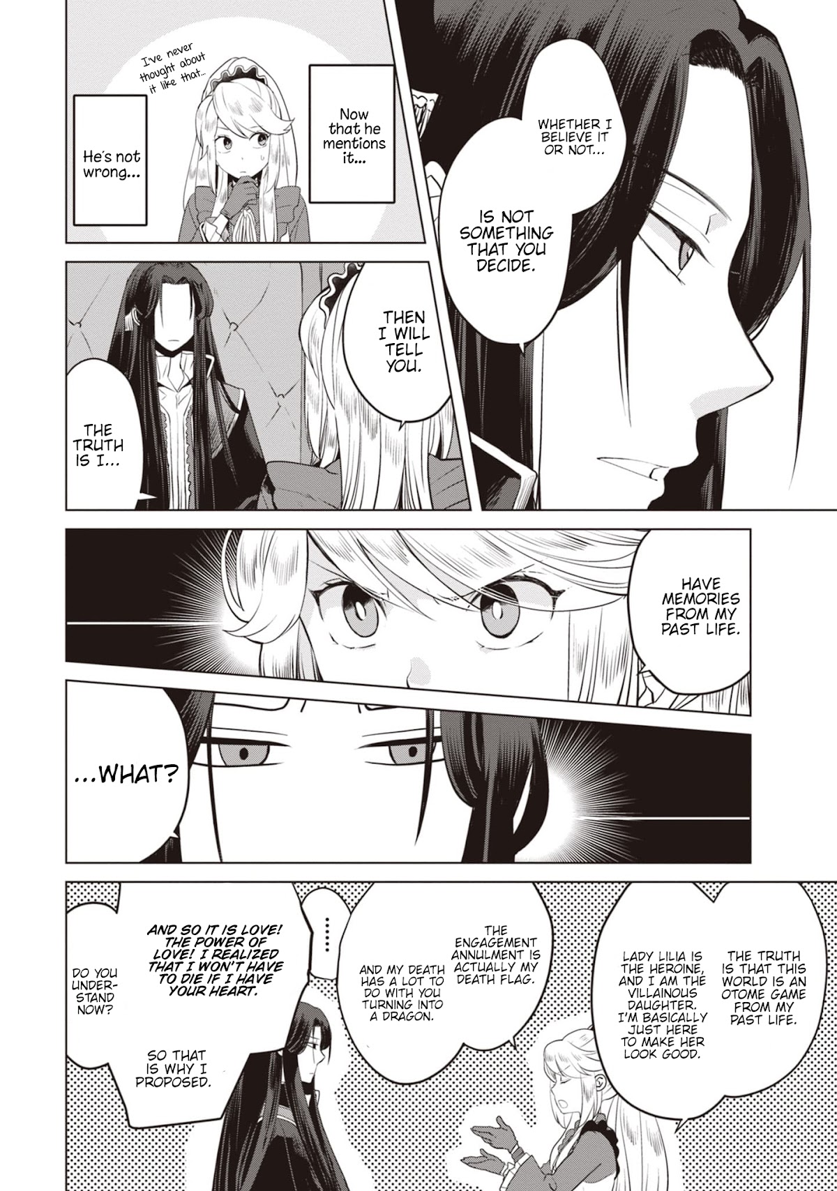I’m a Villainous Daughter, so I’m going to keep the Last Boss Chapter 3 page 29 - Chapter 3
