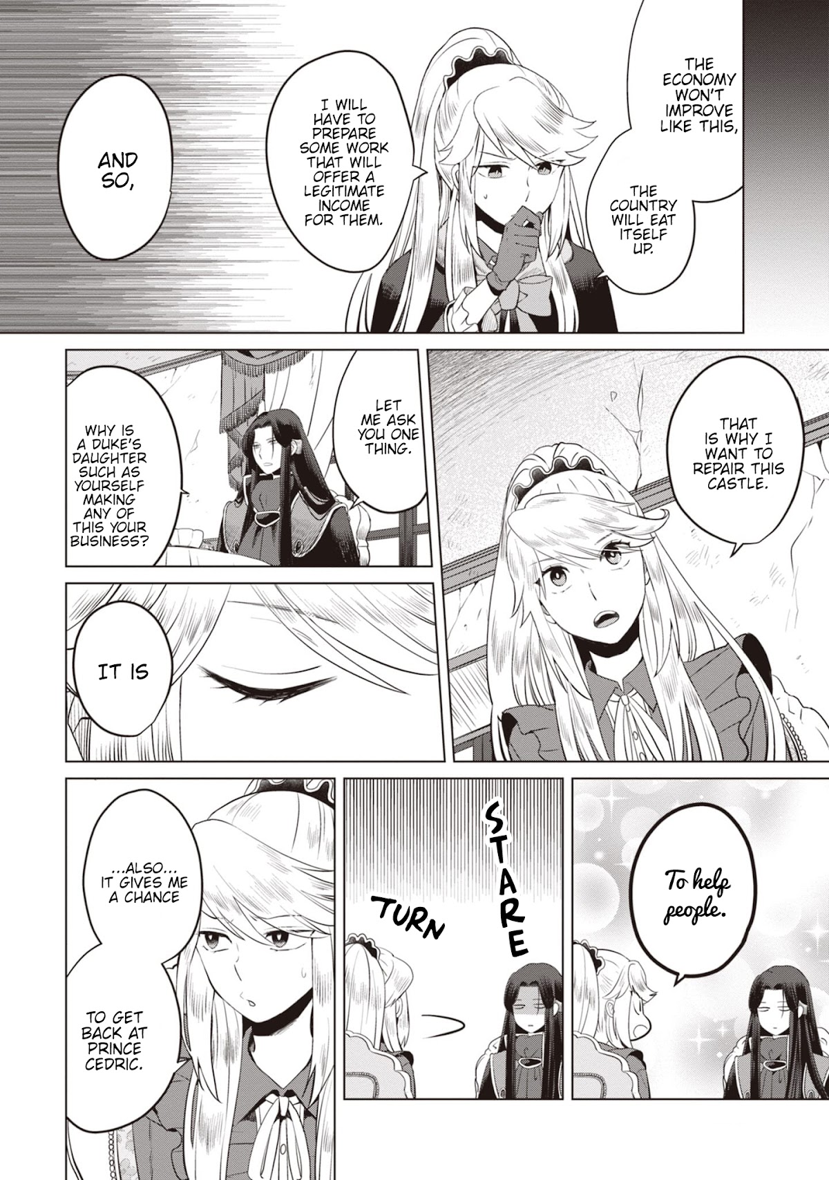 I’m a Villainous Daughter, so I’m going to keep the Last Boss Chapter 4 page 11 - Chapter 4