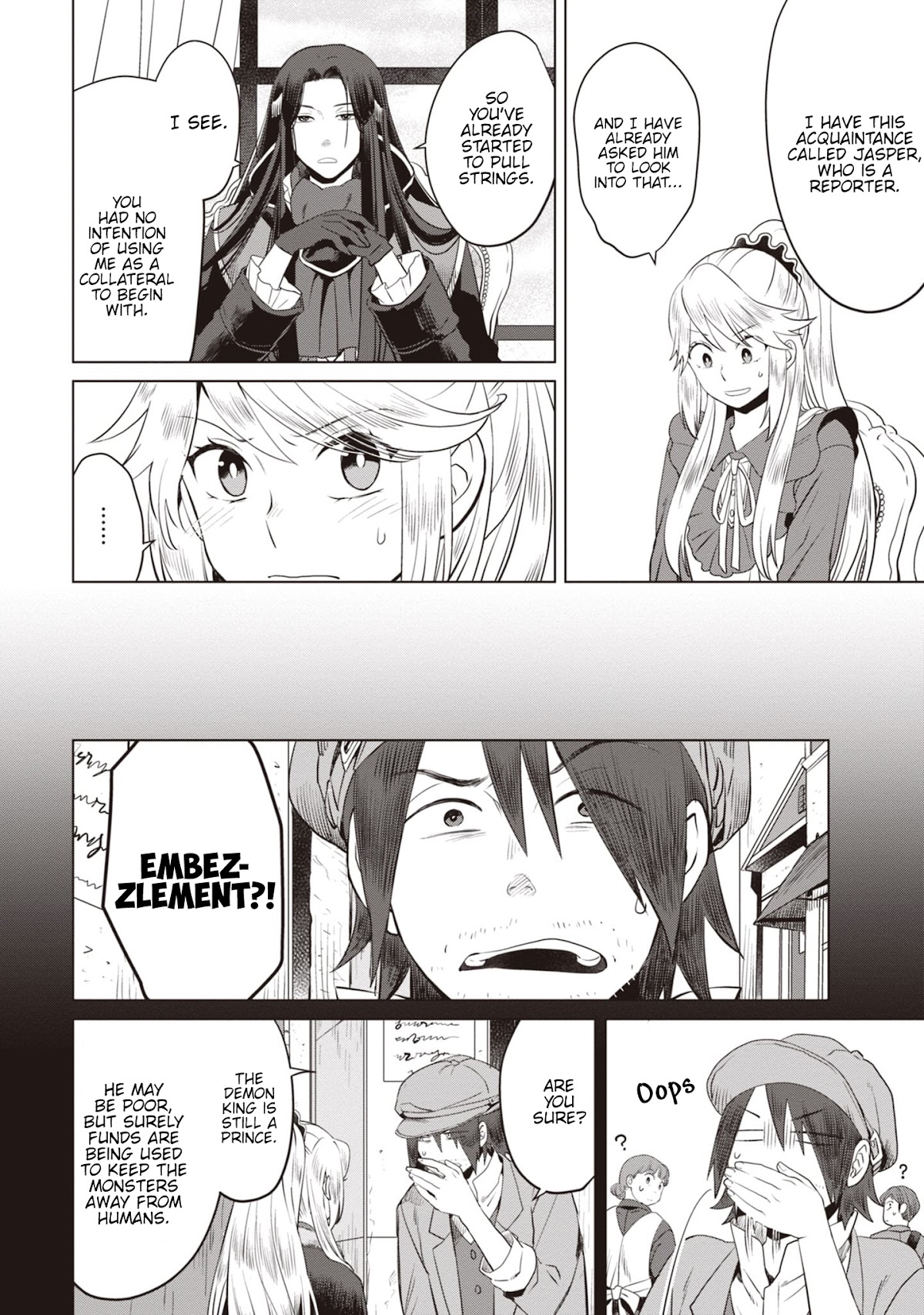 I’m a Villainous Daughter, so I’m going to keep the Last Boss Chapter 4 page 13 - Chapter 4