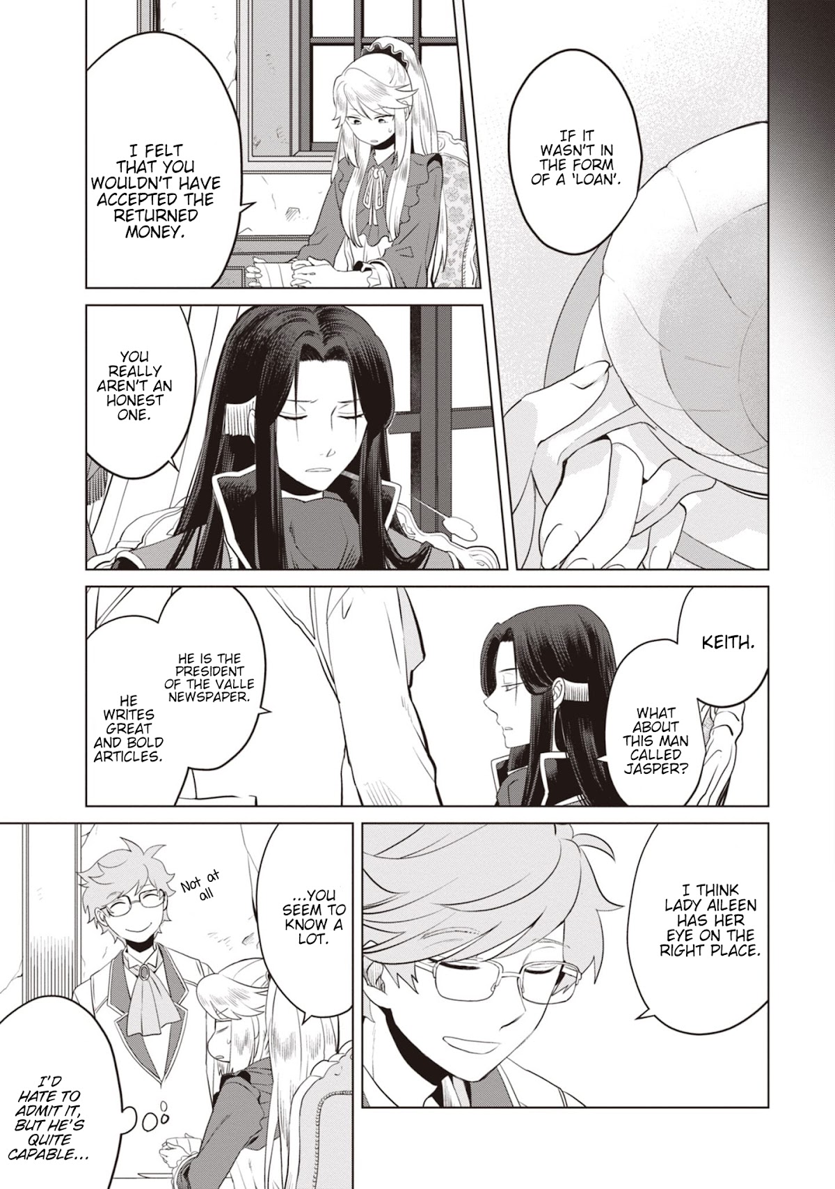 I’m a Villainous Daughter, so I’m going to keep the Last Boss Chapter 4 page 16 - Chapter 4