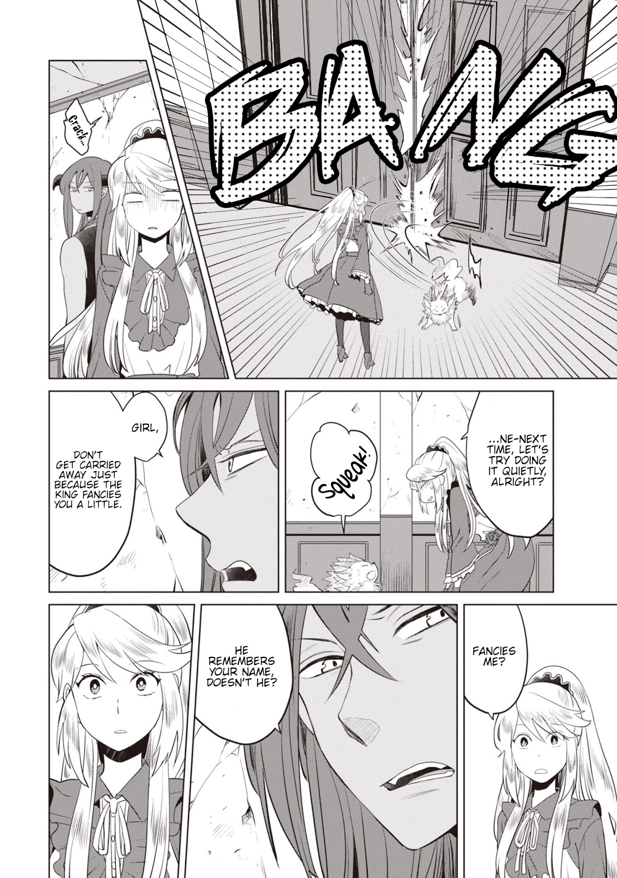 I’m a Villainous Daughter, so I’m going to keep the Last Boss Chapter 4 page 23 - Chapter 4