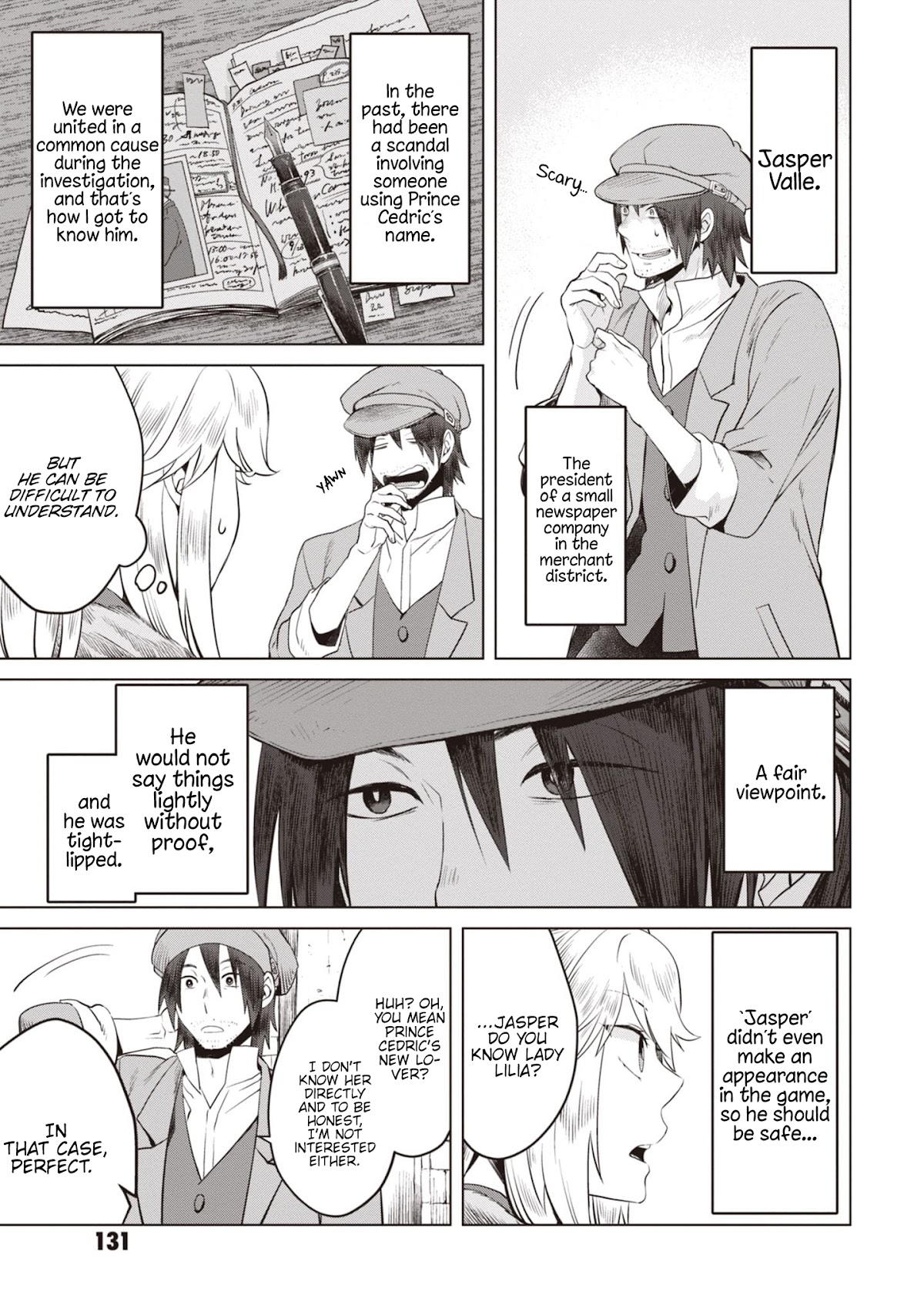 I’m a Villainous Daughter, so I’m going to keep the Last Boss Chapter 4 page 6 - Chapter 4