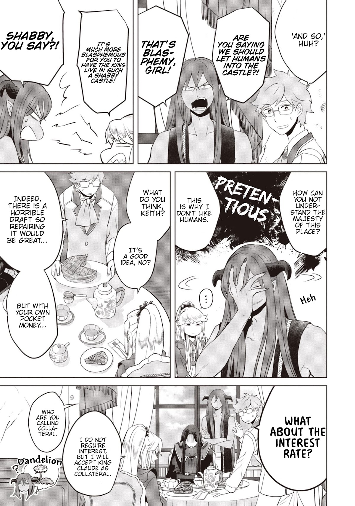 I’m a Villainous Daughter, so I’m going to keep the Last Boss Chapter 4 page 8 - Chapter 4
