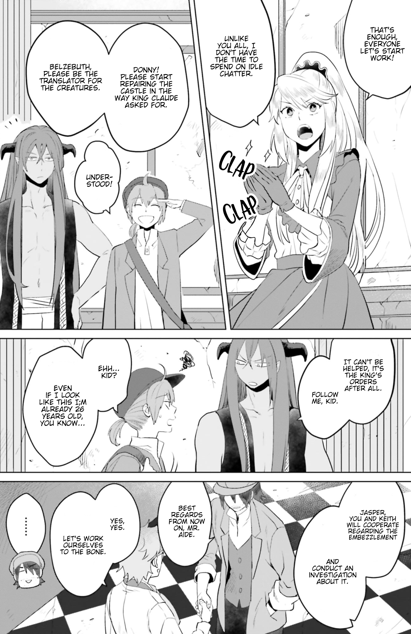 I’m a Villainous Daughter, so I’m going to keep the Last Boss Chapter 5 page 26 - Chapter 5