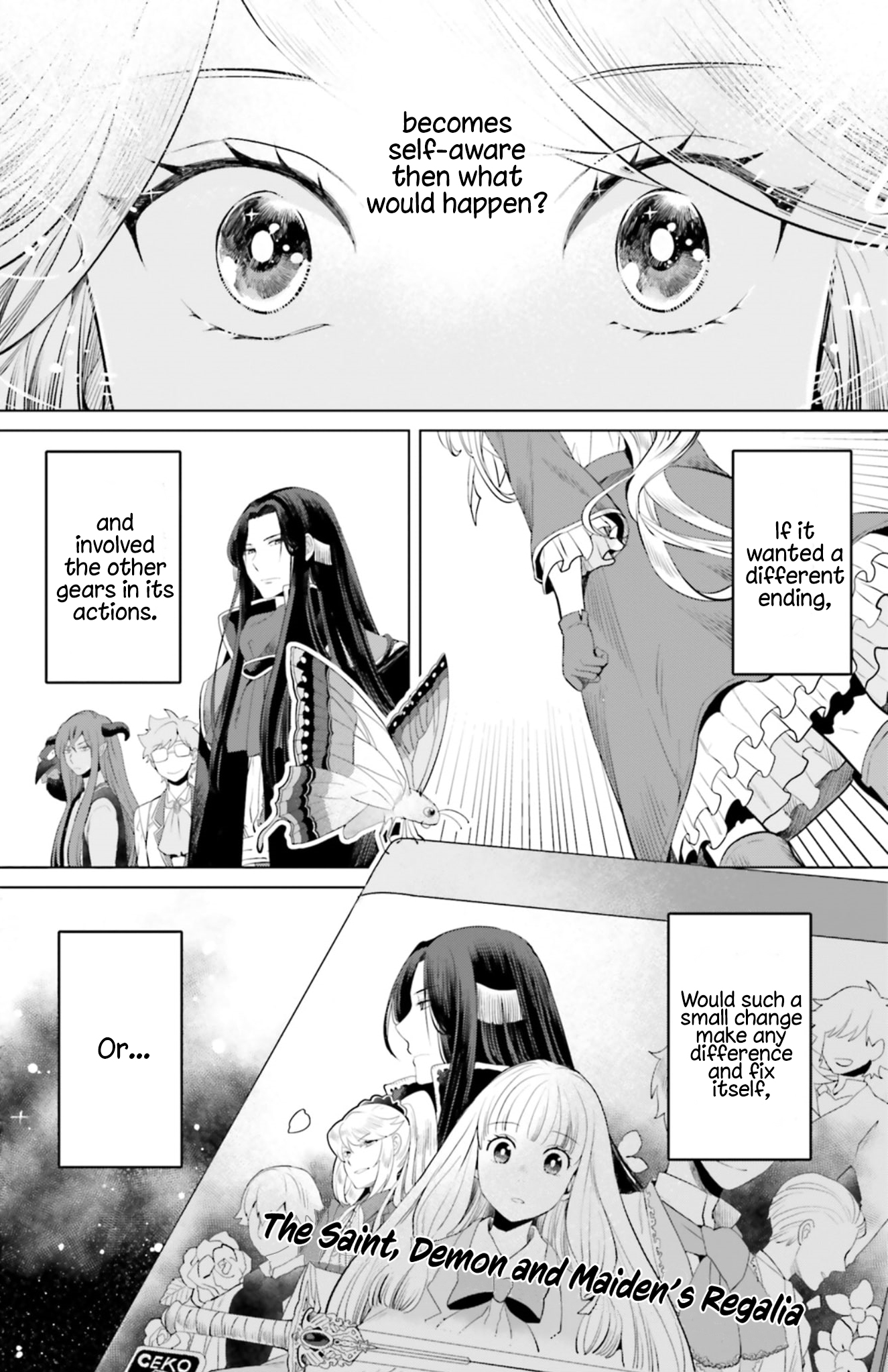 I’m a Villainous Daughter, so I’m going to keep the Last Boss Chapter 5 page 3 - Chapter 5