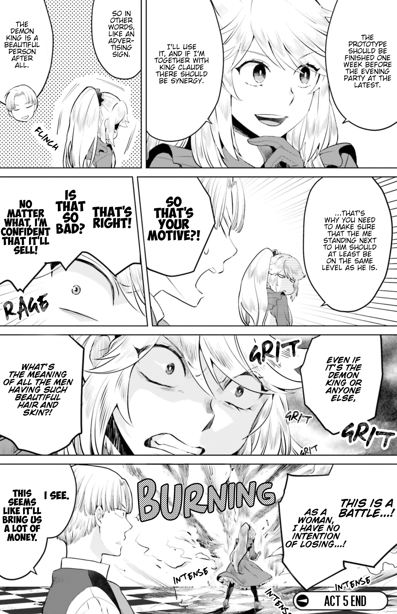 I’m a Villainous Daughter, so I’m going to keep the Last Boss Chapter 5 page 30 - Chapter 5