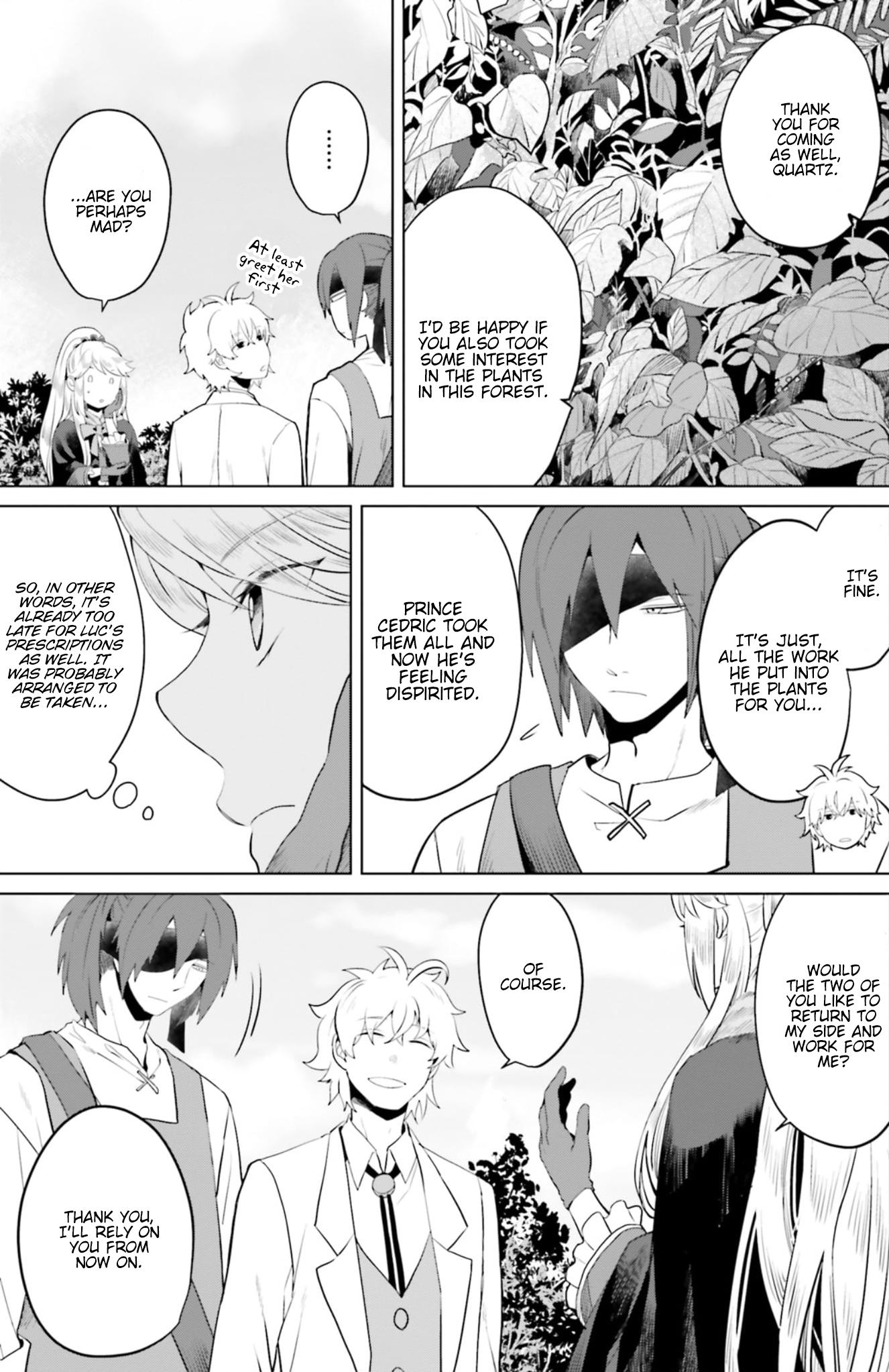 I’m a Villainous Daughter, so I’m going to keep the Last Boss Chapter 5 page 8 - Chapter 5