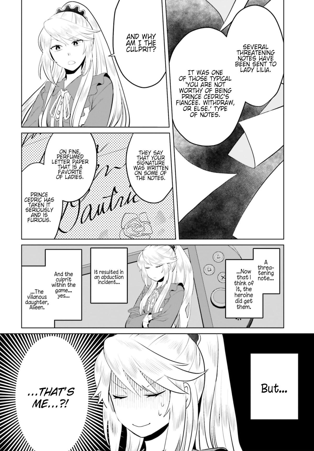 I’m a Villainous Daughter, so I’m going to keep the Last Boss Chapter 6 page 22 - Chapter 6