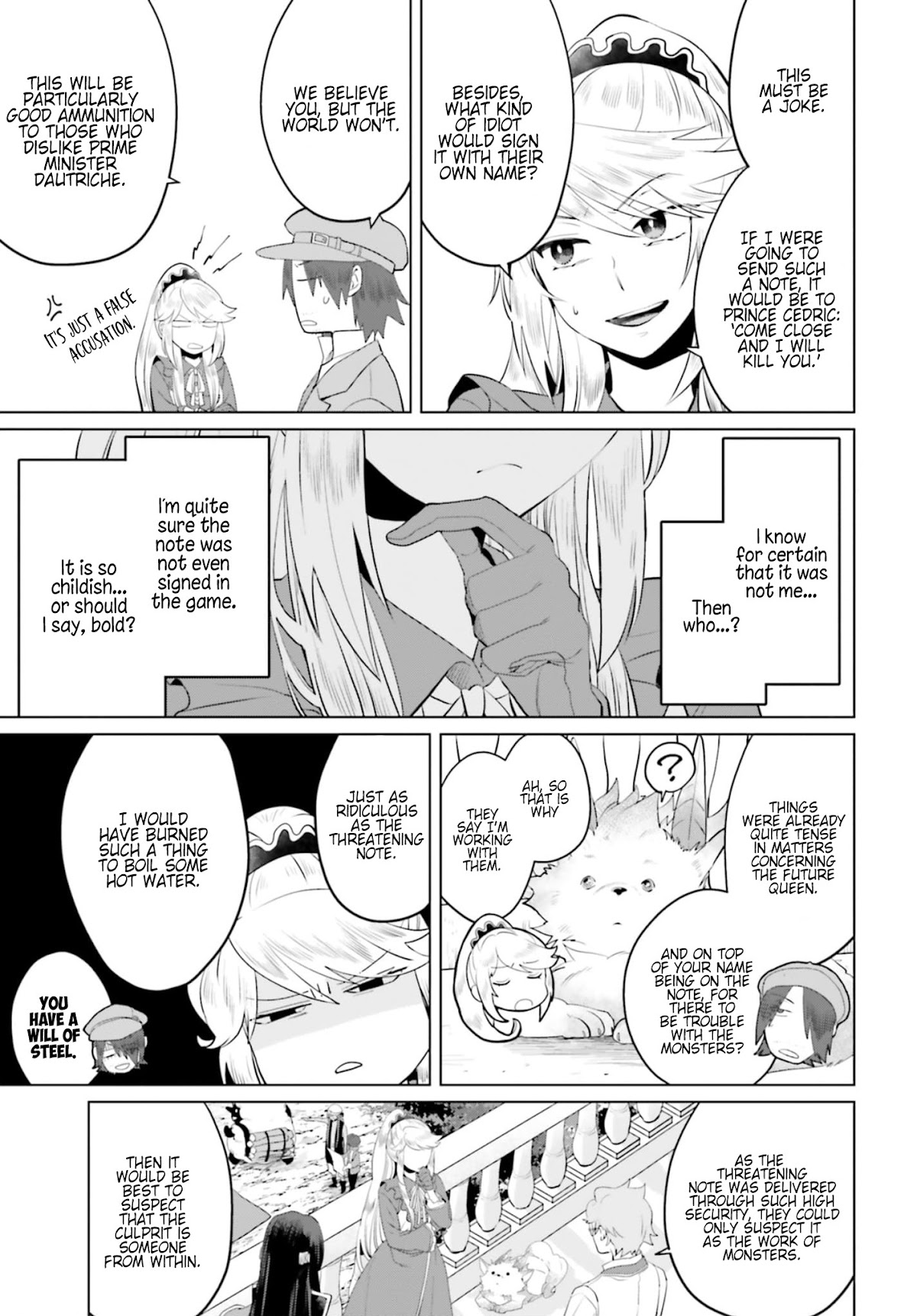 I’m a Villainous Daughter, so I’m going to keep the Last Boss Chapter 6 page 23 - Chapter 6