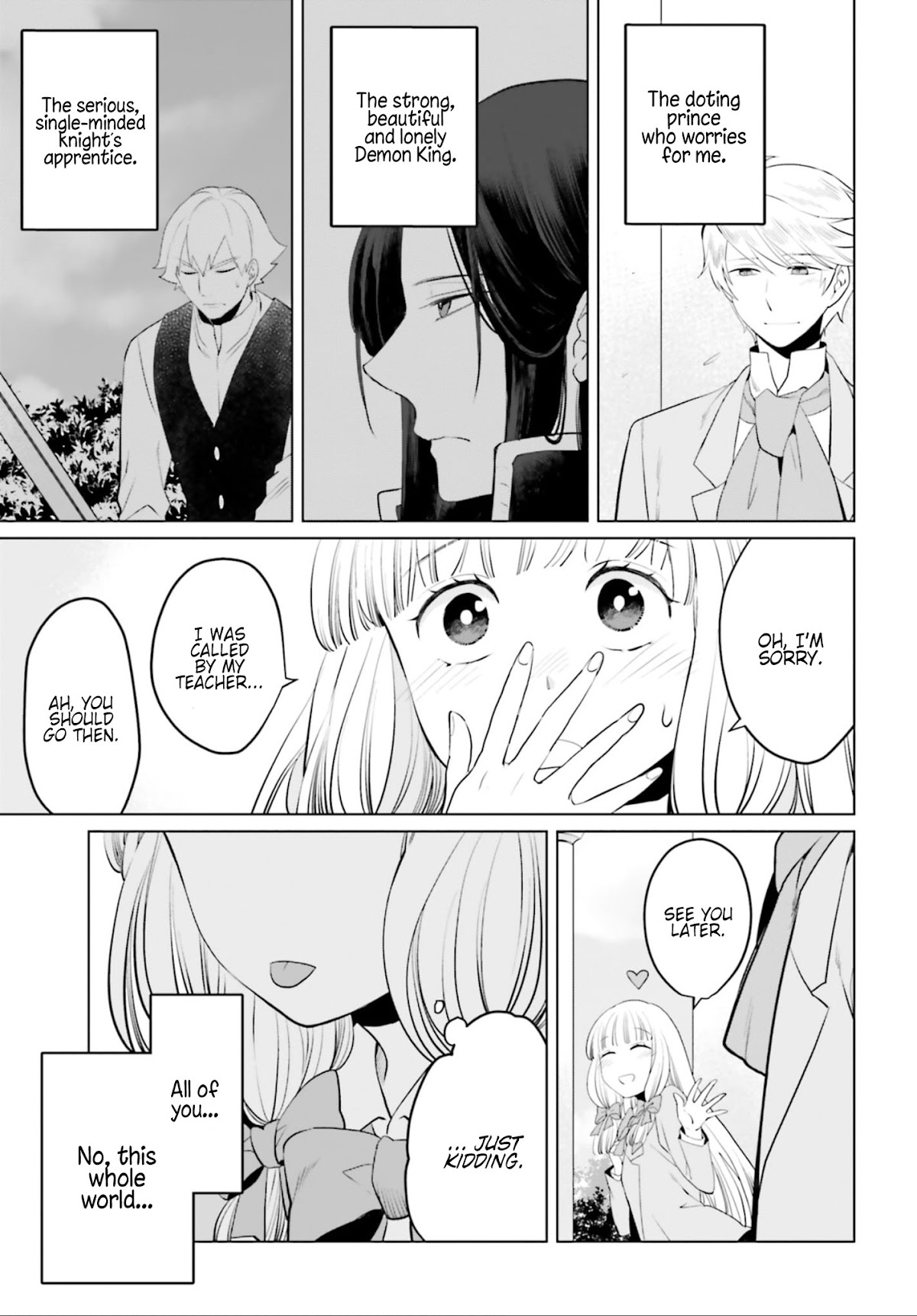 I’m a Villainous Daughter, so I’m going to keep the Last Boss Chapter 6 page 33 - Chapter 6
