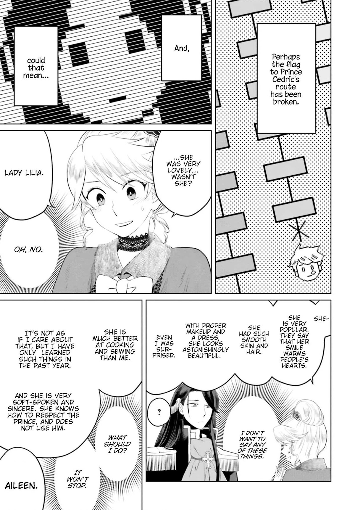 I’m a Villainous Daughter, so I’m going to keep the Last Boss Chapter 8 page 22 - Chapter 8