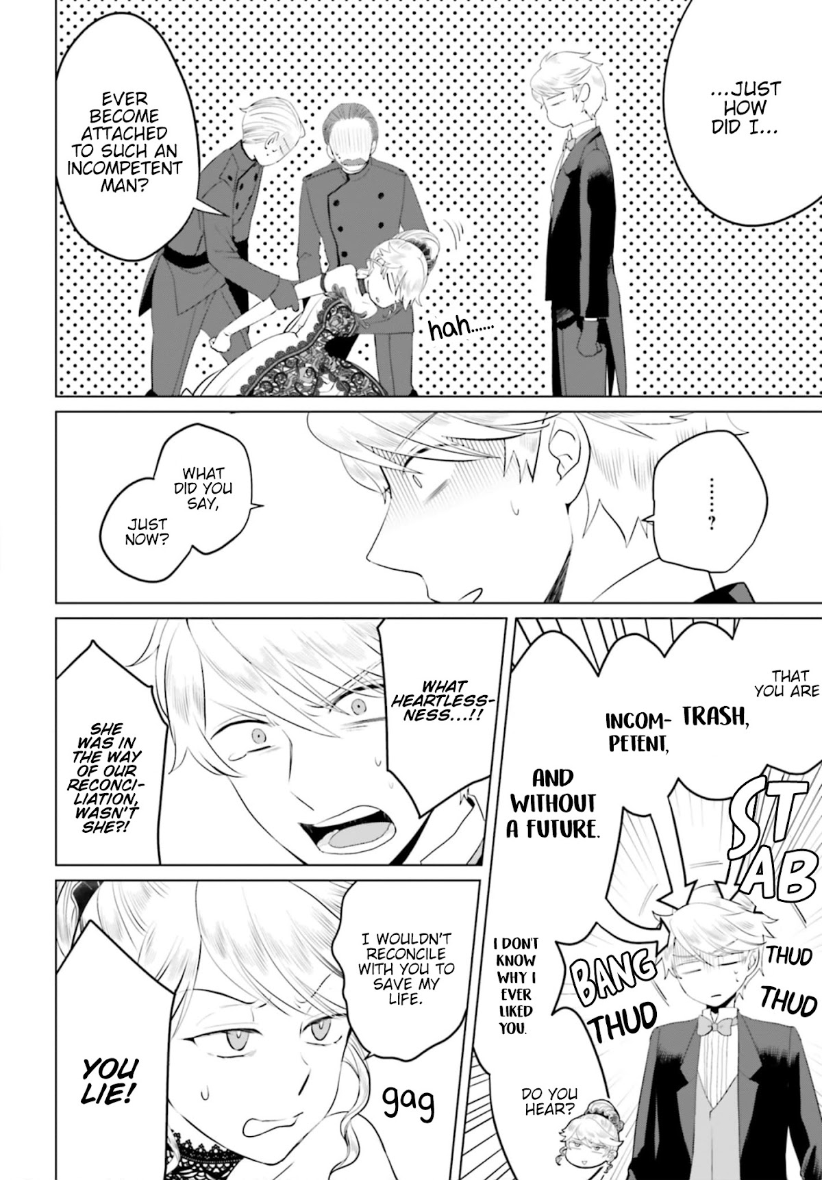 I’m a Villainous Daughter, so I’m going to keep the Last Boss Chapter 8 page 4 - Chapter 8