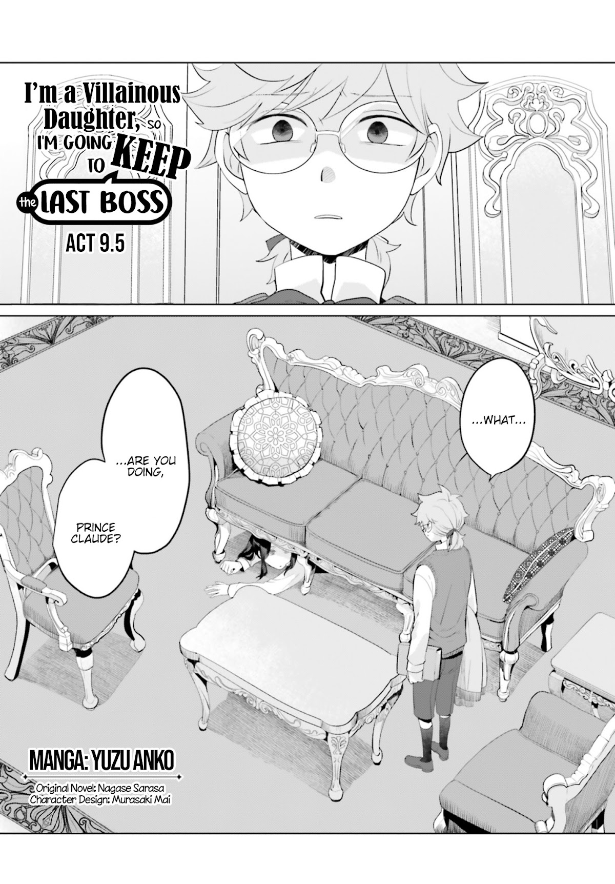 I’m a Villainous Daughter, so I’m going to keep the Last Boss Chapter 9.5 page 2 - Chapter 9.5