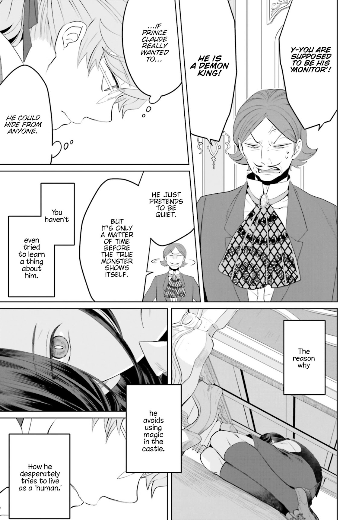 I’m a Villainous Daughter, so I’m going to keep the Last Boss Chapter 9.5 page 8 - Chapter 9.5