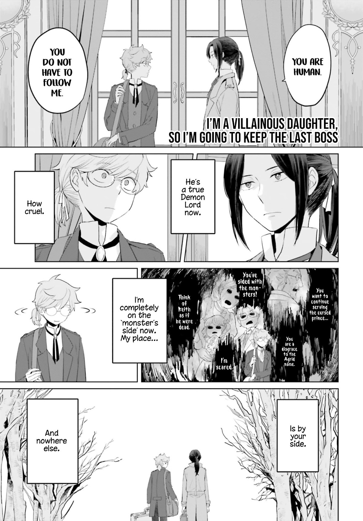 I’m a Villainous Daughter, so I’m going to keep the Last Boss Chapter 9 page 2 - Chapter 9
