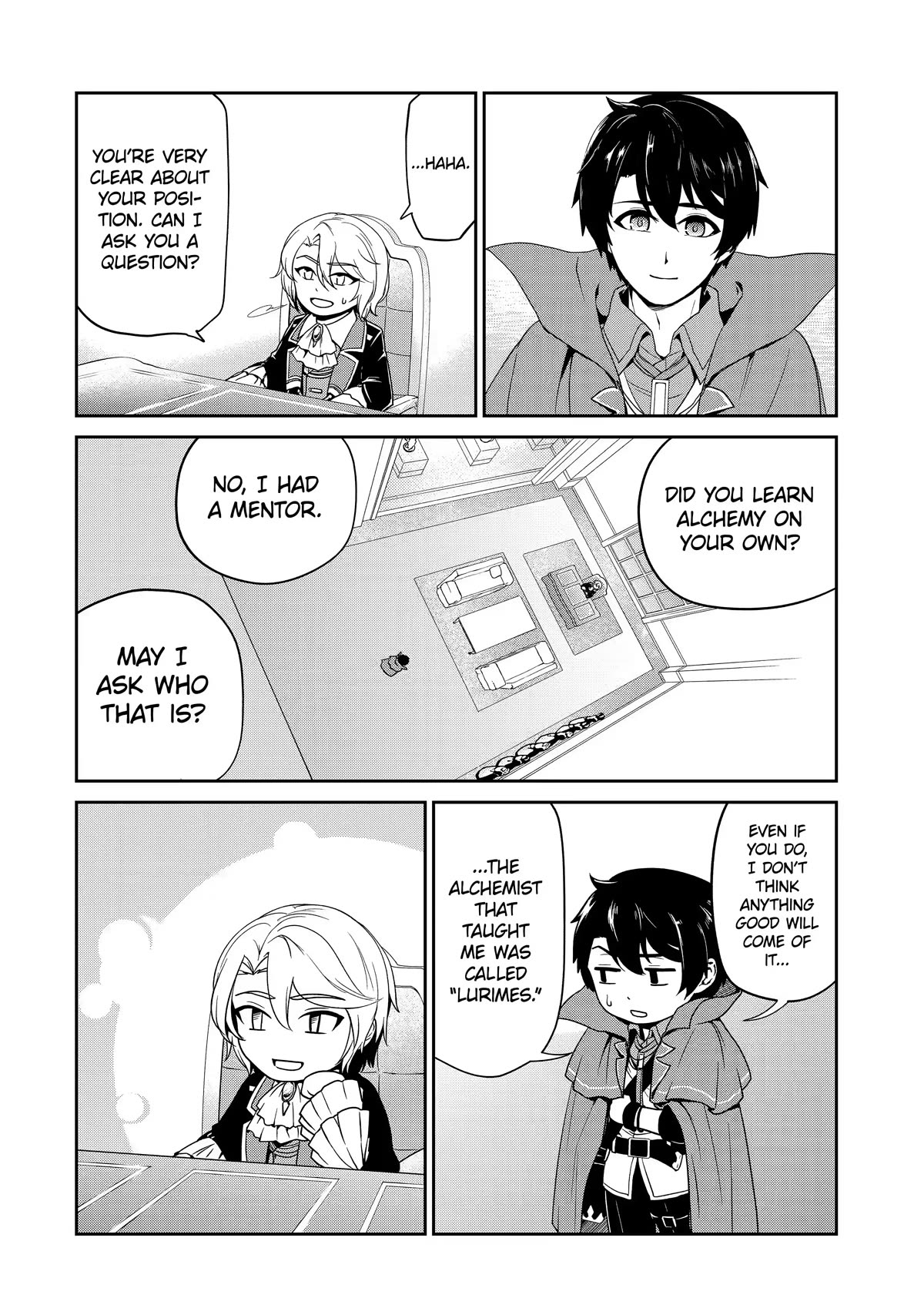 I’m an Alchemist Who Doesn’t Know How OP I Am Chapter 4 page 8 - Chapter 4