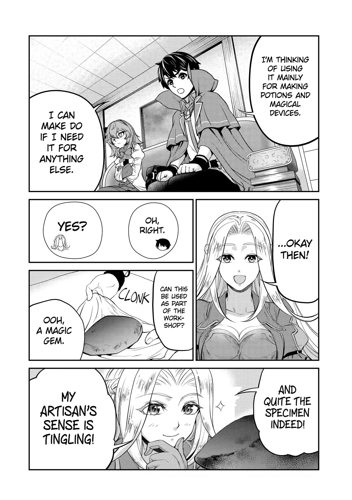 I’m an Alchemist Who Doesn’t Know How OP I Am Chapter 8 page 12 - Chapter 8