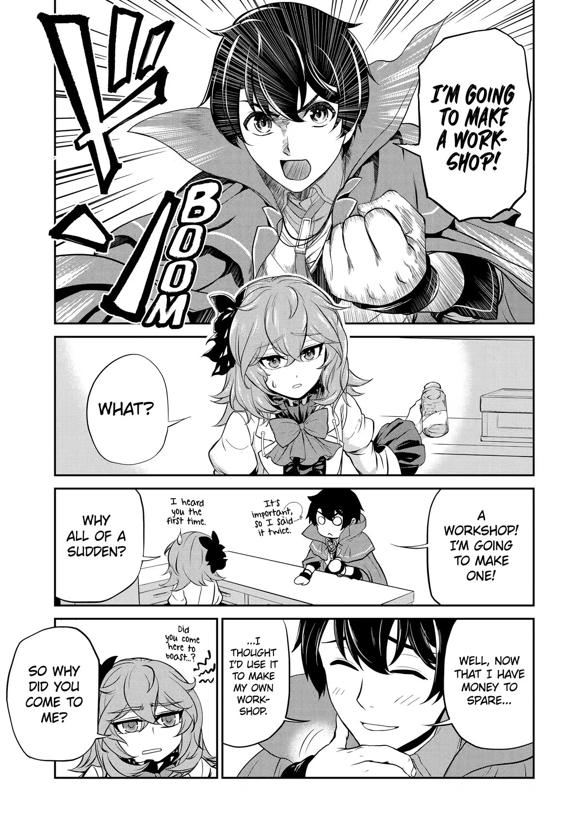 I’m an Alchemist Who Doesn’t Know How OP I Am Chapter 8 page 3 - Chapter 8