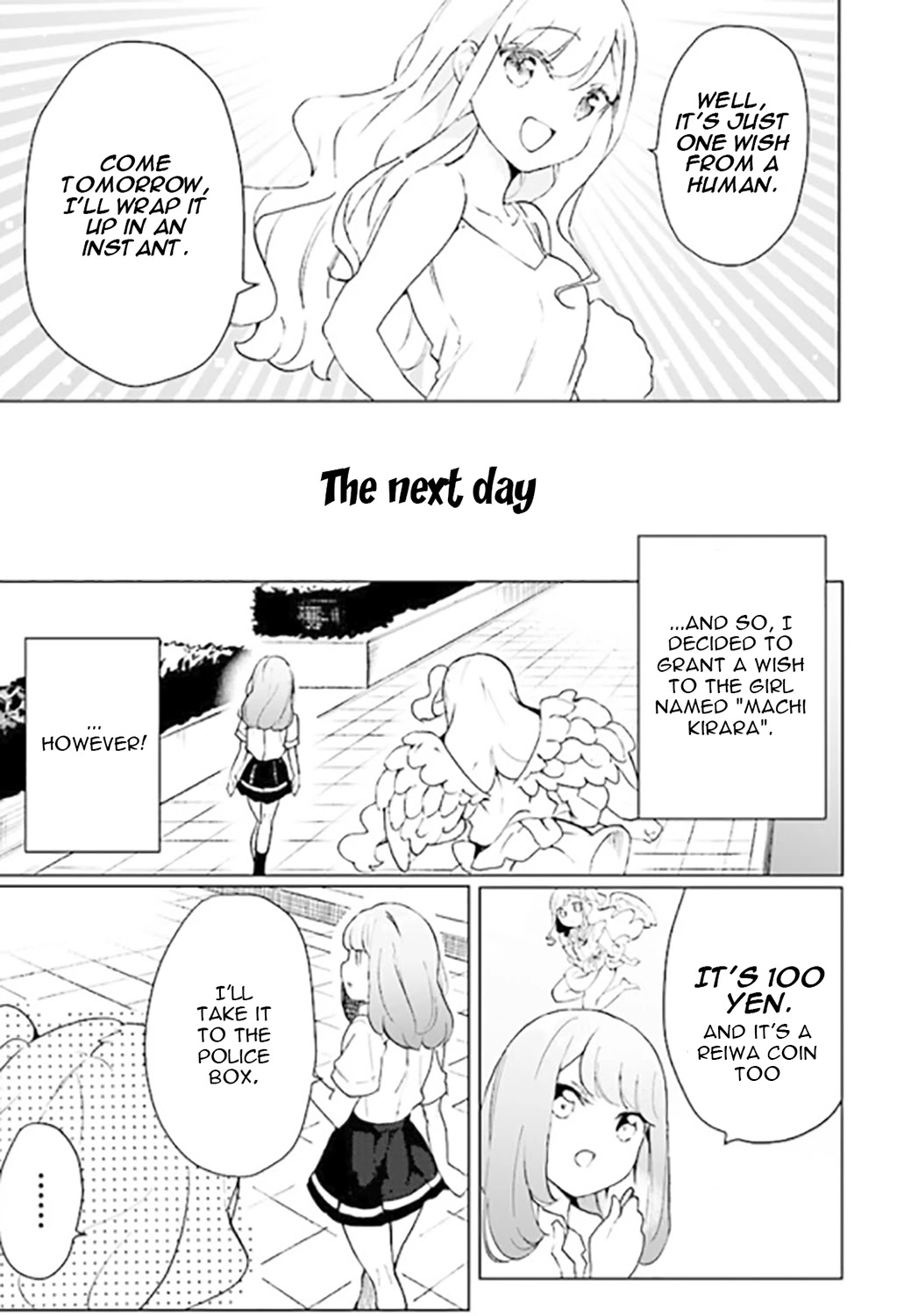 I'm an Elite Angel, But I'm Troubled By an Impregnable High School Girl Chapter 1 page 15 - Chapter 1: An Angel is Kissing a High School Girl