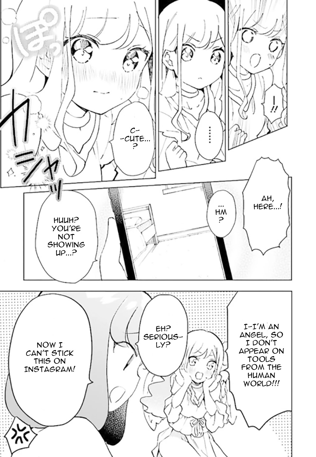 I'm an Elite Angel, But I'm Troubled By an Impregnable High School Girl Chapter 1 page 21 - Chapter 1: An Angel is Kissing a High School Girl