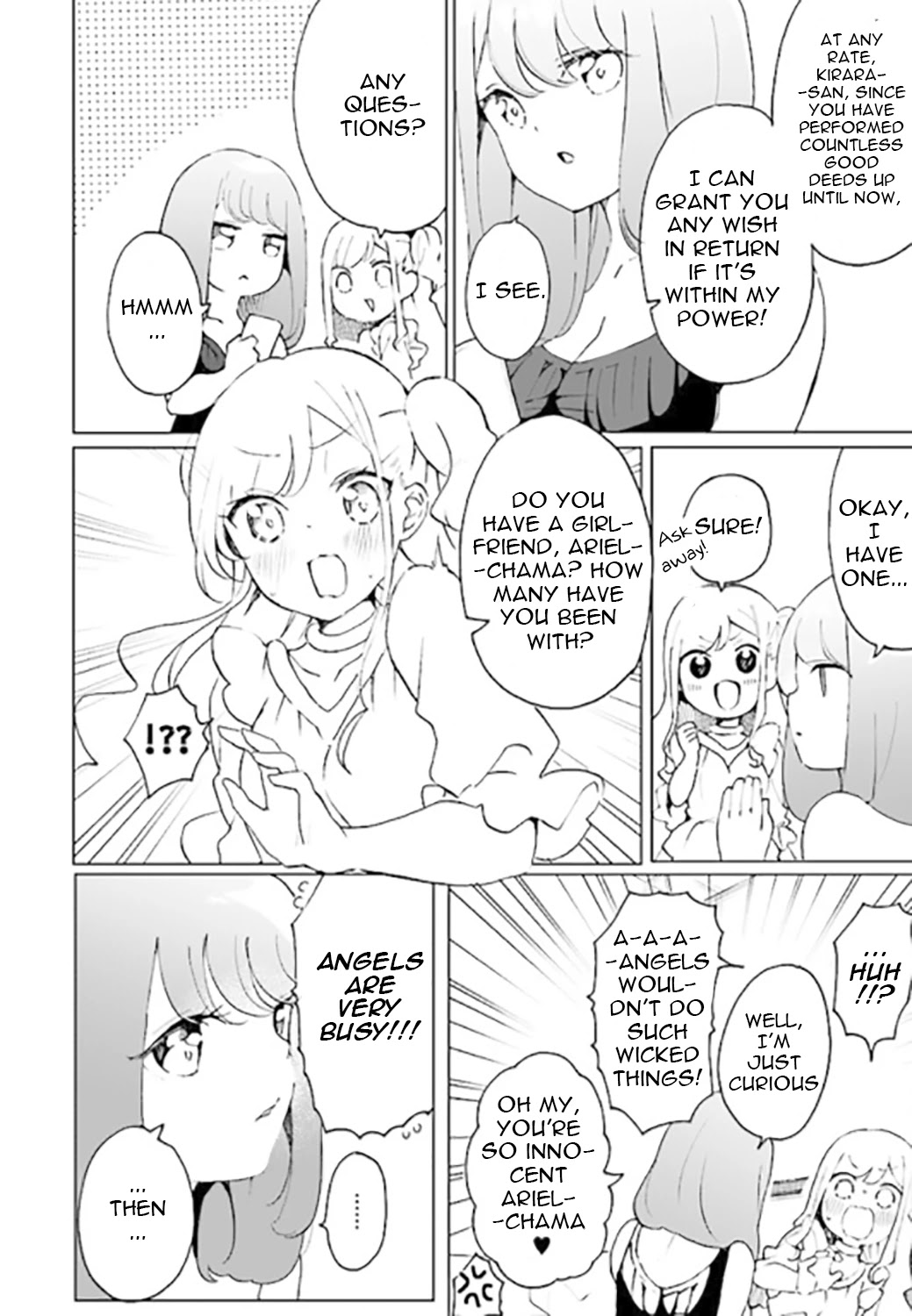 I'm an Elite Angel, But I'm Troubled By an Impregnable High School Girl Chapter 1 page 22 - Chapter 1: An Angel is Kissing a High School Girl