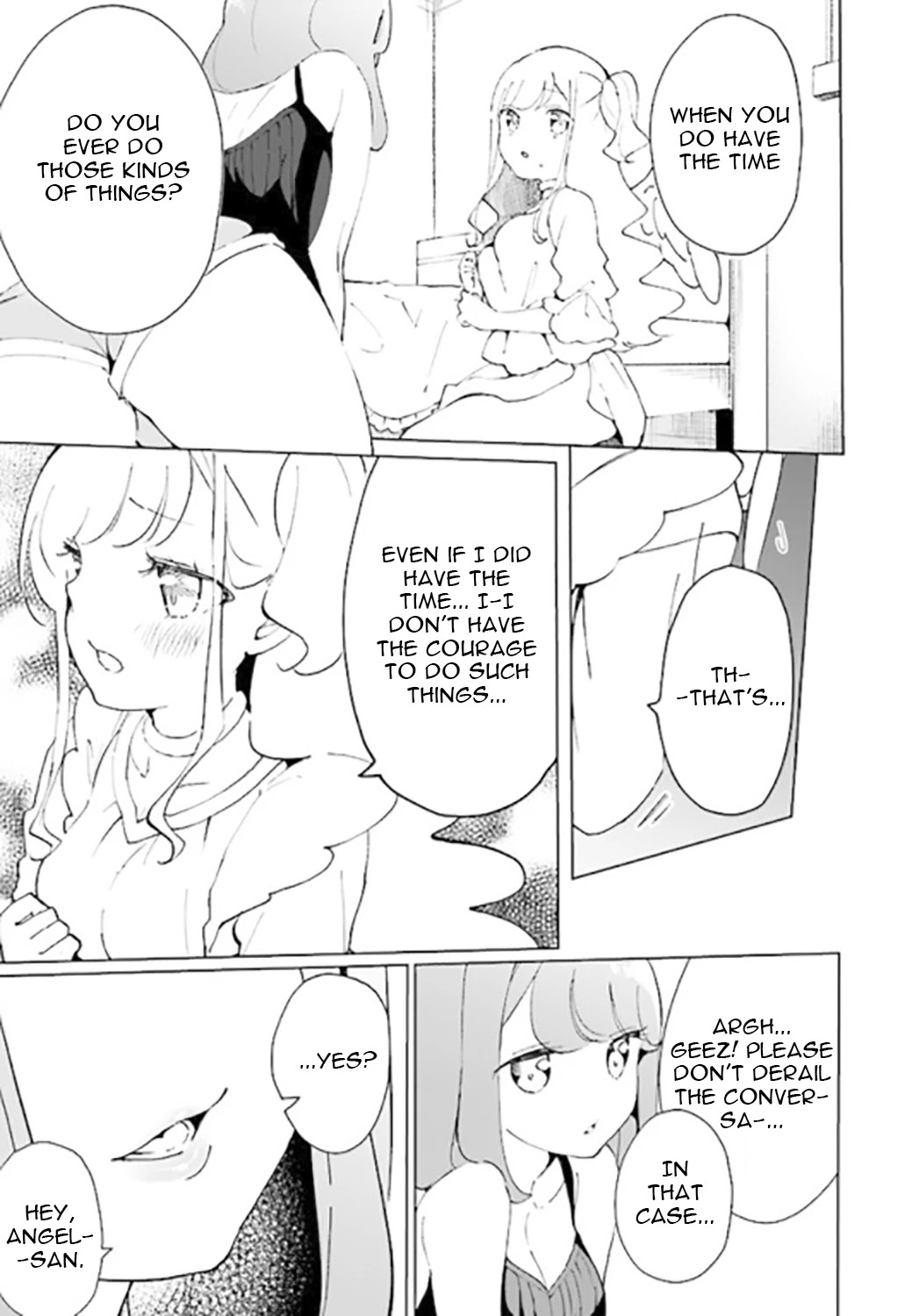 I'm an Elite Angel, But I'm Troubled By an Impregnable High School Girl Chapter 1 page 23 - Chapter 1: An Angel is Kissing a High School Girl