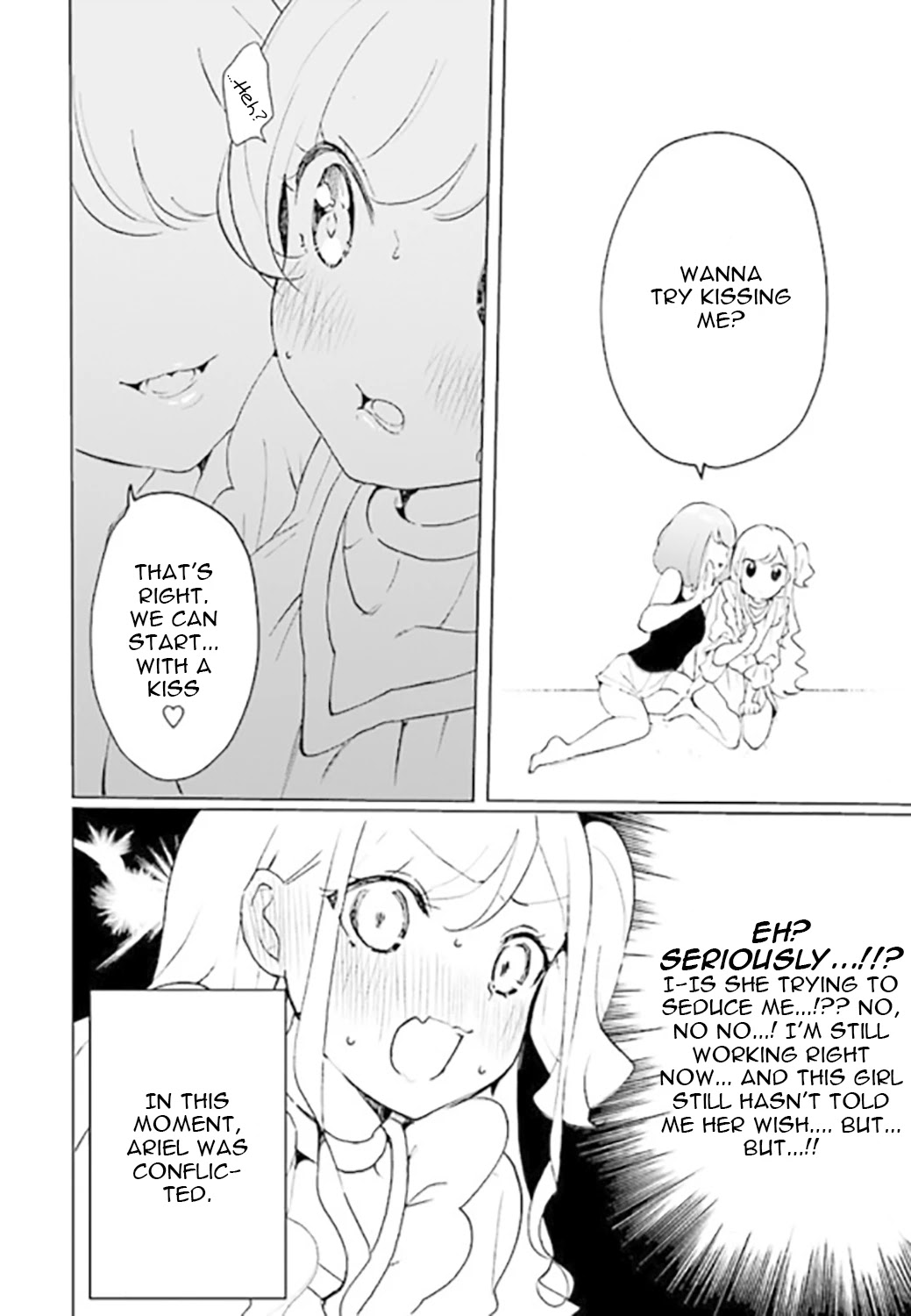I'm an Elite Angel, But I'm Troubled By an Impregnable High School Girl Chapter 1 page 24 - Chapter 1: An Angel is Kissing a High School Girl
