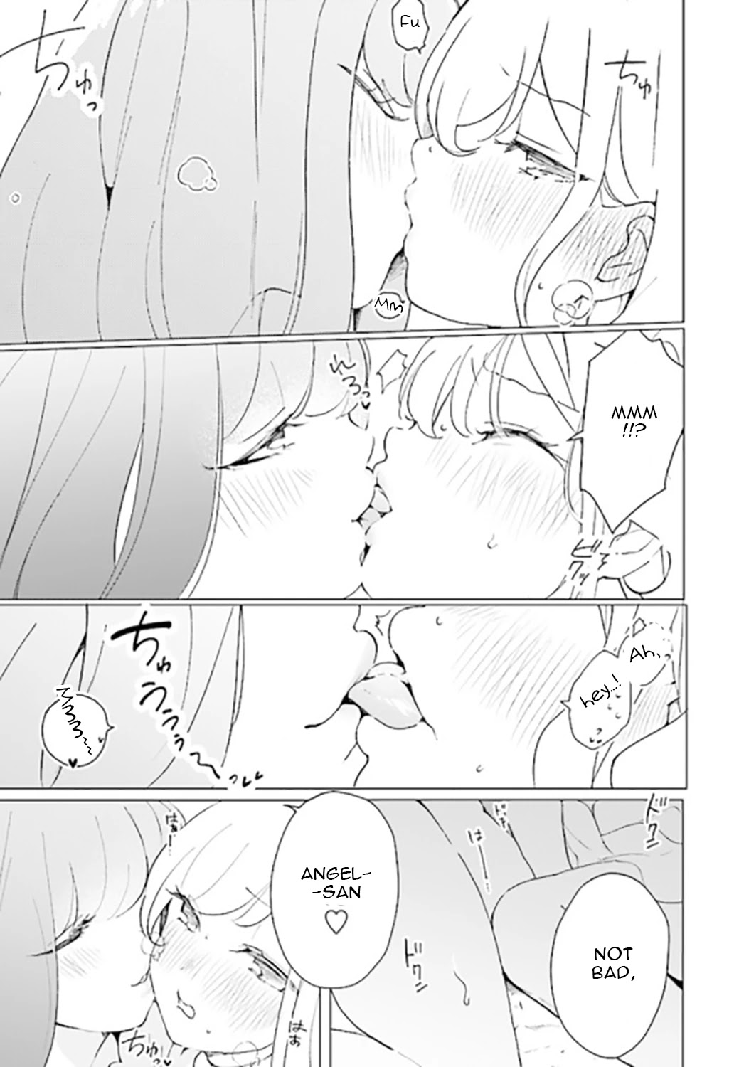 I'm an Elite Angel, But I'm Troubled By an Impregnable High School Girl Chapter 1 page 29 - Chapter 1: An Angel is Kissing a High School Girl