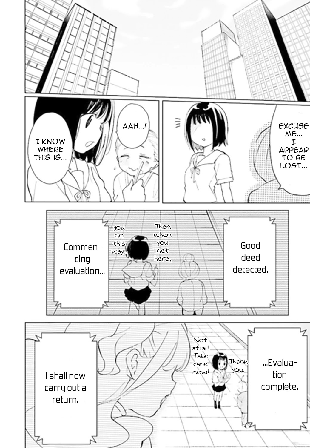 I'm an Elite Angel, But I'm Troubled By an Impregnable High School Girl Chapter 1 page 4 - Chapter 1: An Angel is Kissing a High School Girl