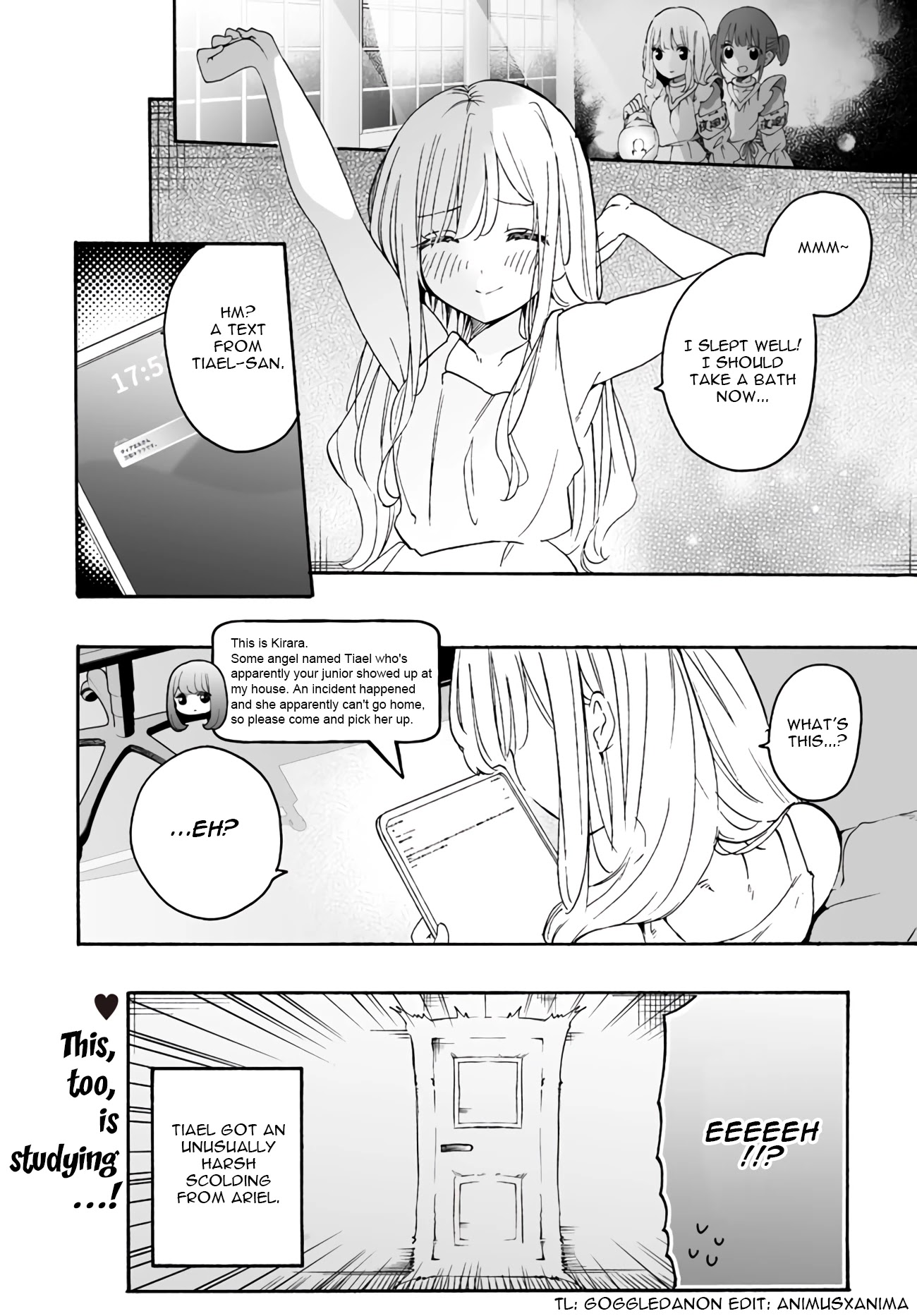 I'm an Elite Angel, But I'm Troubled By an Impregnable High School Girl Chapter 11 page 16 - Chapter 11