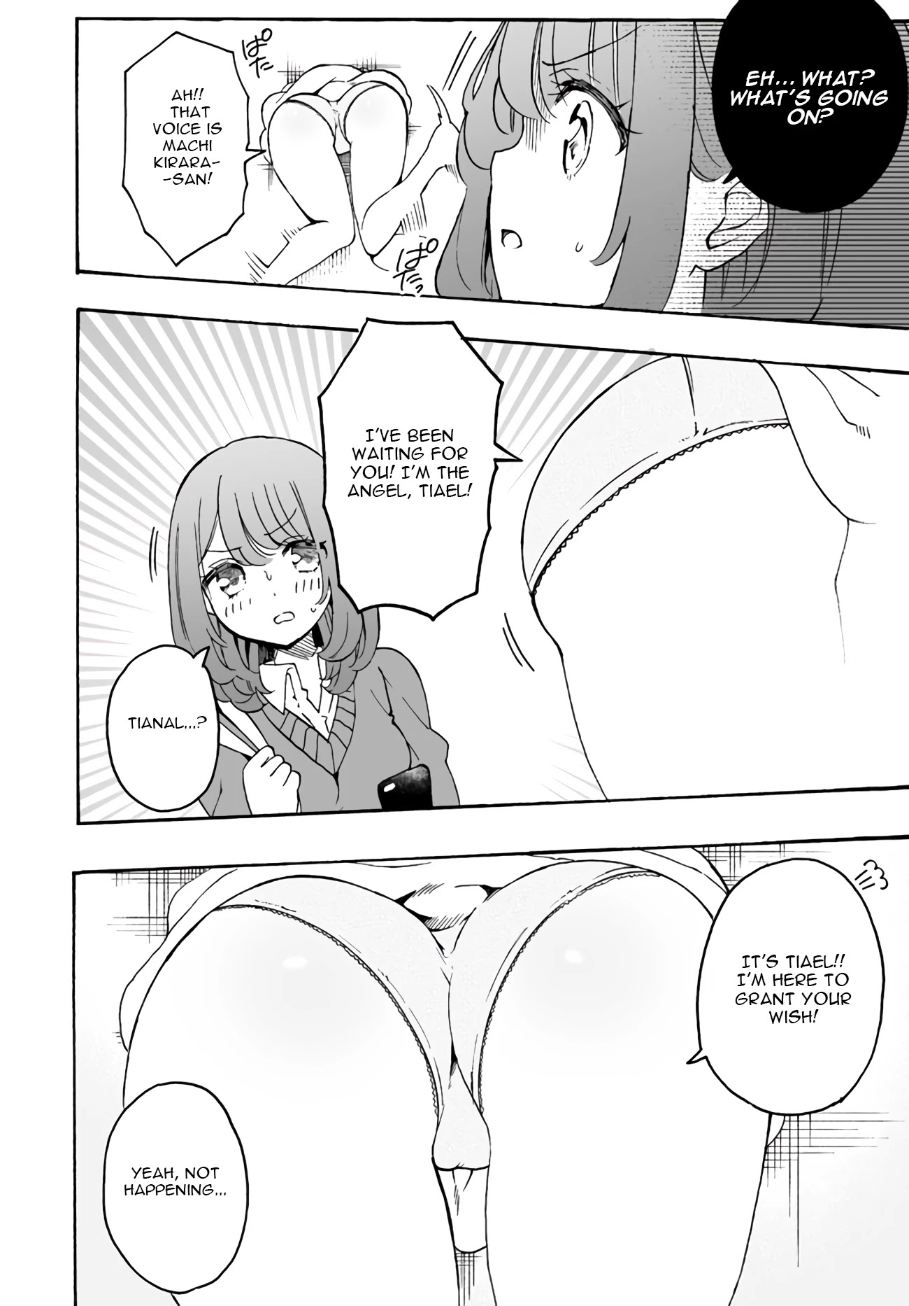 I'm an Elite Angel, But I'm Troubled By an Impregnable High School Girl Chapter 11 page 8 - Chapter 11