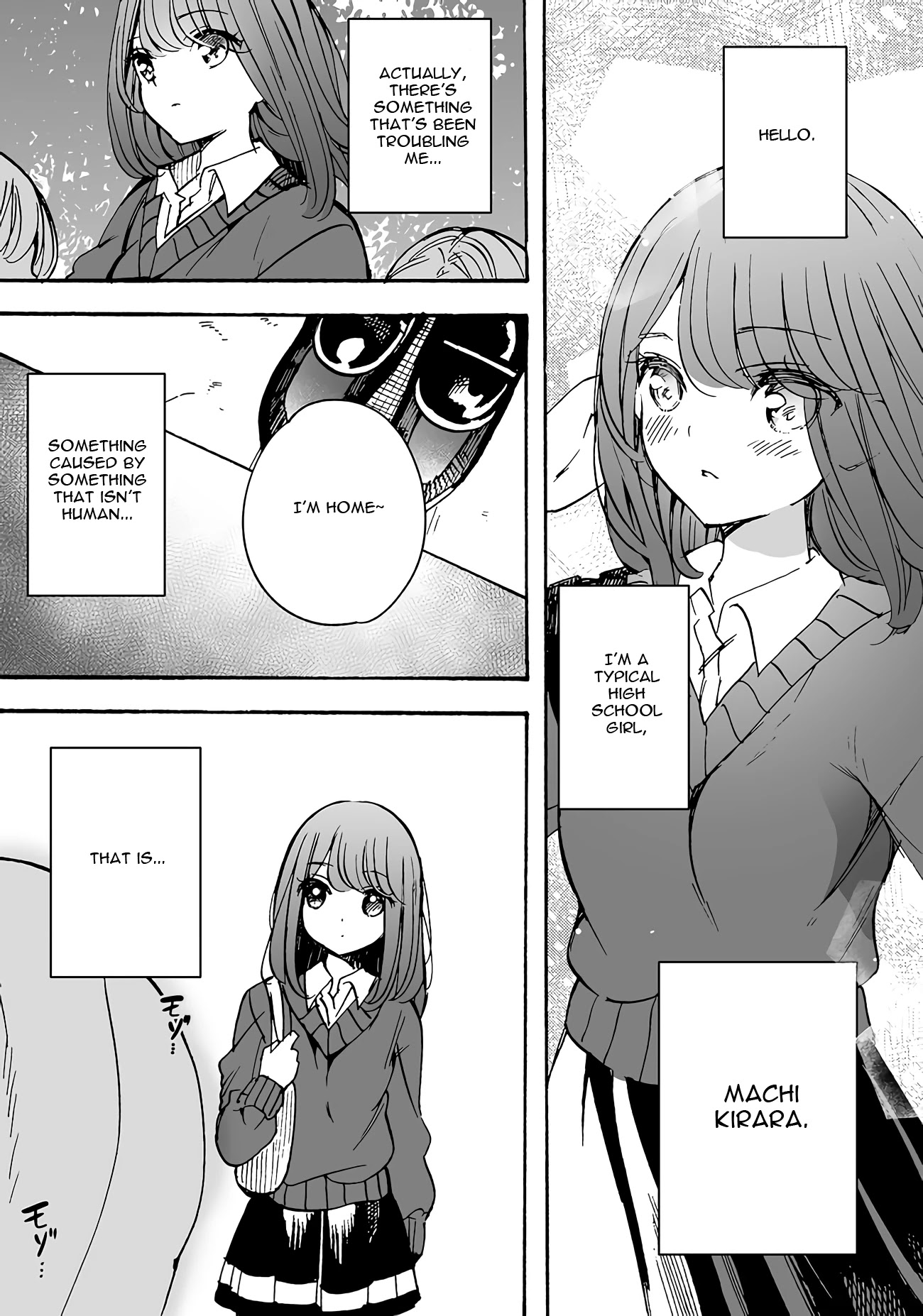 I'm an Elite Angel, But I'm Troubled By an Impregnable High School Girl Chapter 12.5 page 1 - Chapter 12.5: Extra 3: The Angel Only I Can See and the Hole-in-the-Wall Incident