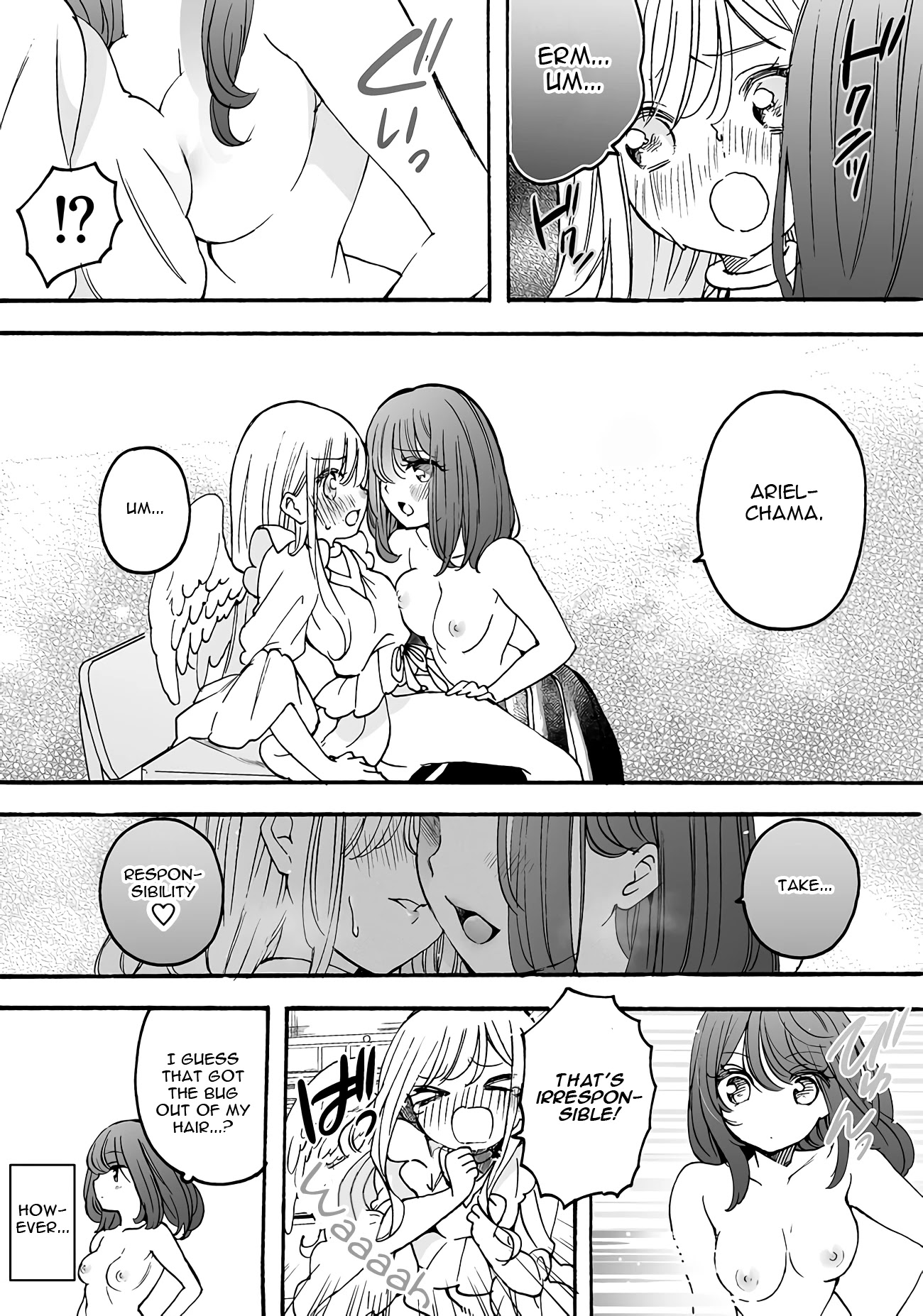 I'm an Elite Angel, But I'm Troubled By an Impregnable High School Girl Chapter 12.7 page 3 - Chapter 12.7: The Angel Wants to Support