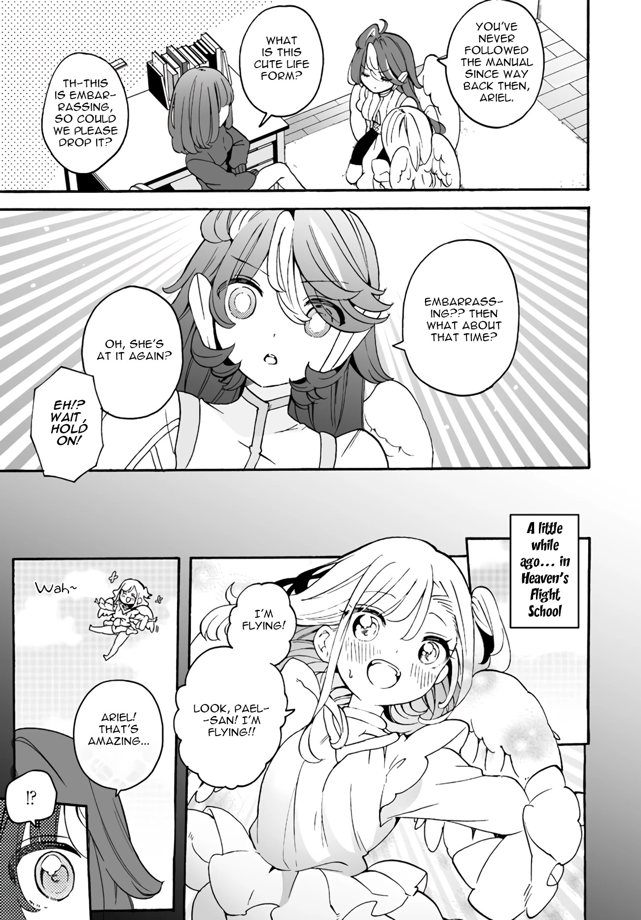 I'm an Elite Angel, But I'm Troubled By an Impregnable High School Girl Chapter 12 page 11 - Chapter 12: The Rival is an Elite Angel! (Part 1)