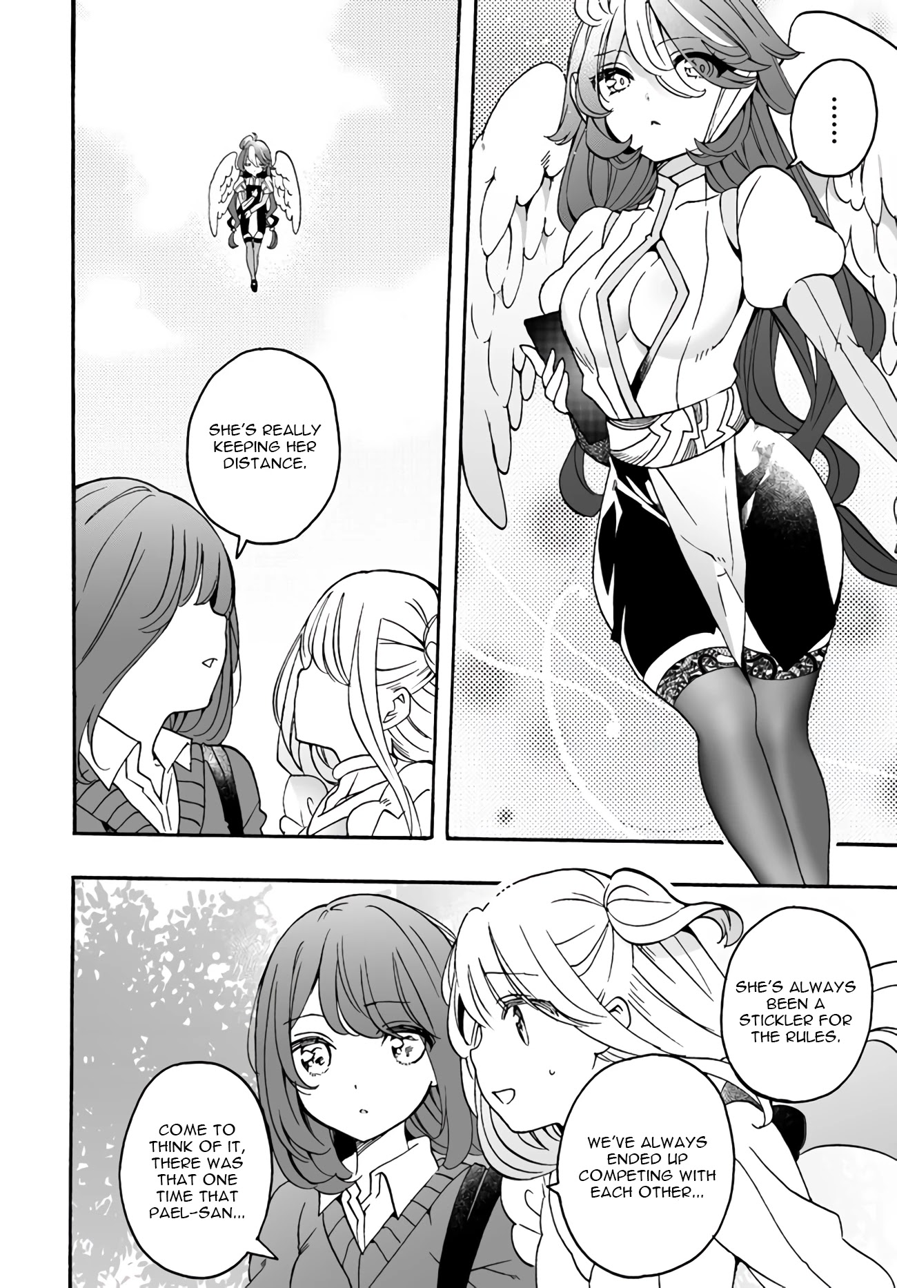 I'm an Elite Angel, But I'm Troubled By an Impregnable High School Girl Chapter 12 page 16 - Chapter 12: The Rival is an Elite Angel! (Part 1)