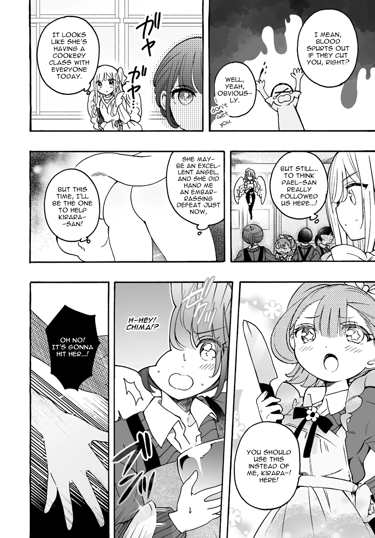 I'm an Elite Angel, But I'm Troubled By an Impregnable High School Girl Chapter 13.1 page 2 - Chapter 13.1: The Rival is an Elite Angel! (Part 2-1)