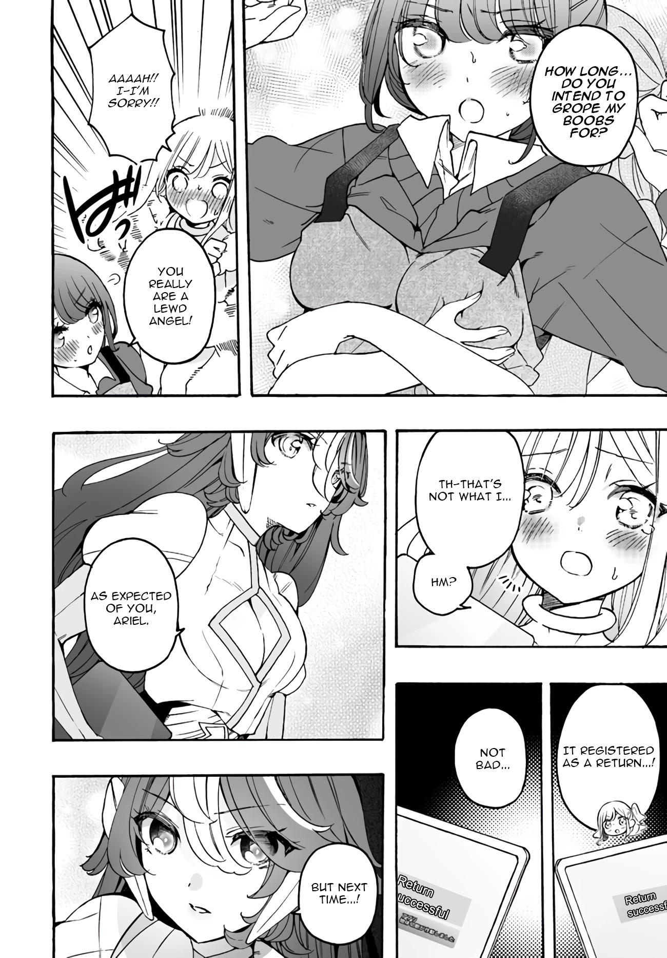 I'm an Elite Angel, But I'm Troubled By an Impregnable High School Girl Chapter 13.1 page 4 - Chapter 13.1: The Rival is an Elite Angel! (Part 2-1)