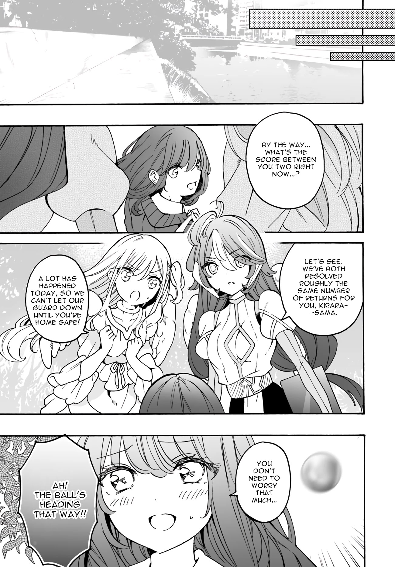 I'm an Elite Angel, But I'm Troubled By an Impregnable High School Girl Chapter 13.1 page 7 - Chapter 13.1: The Rival is an Elite Angel! (Part 2-1)