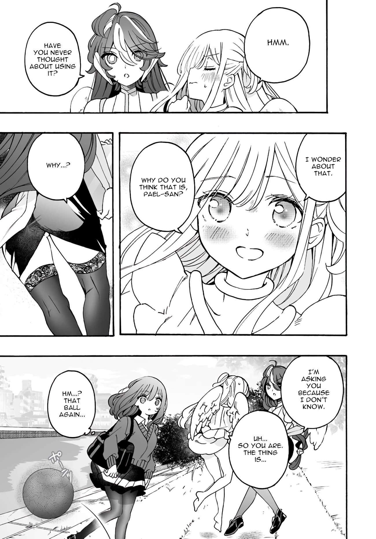 I'm an Elite Angel, But I'm Troubled By an Impregnable High School Girl Chapter 13.1 page 9 - Chapter 13.1: The Rival is an Elite Angel! (Part 2-1)