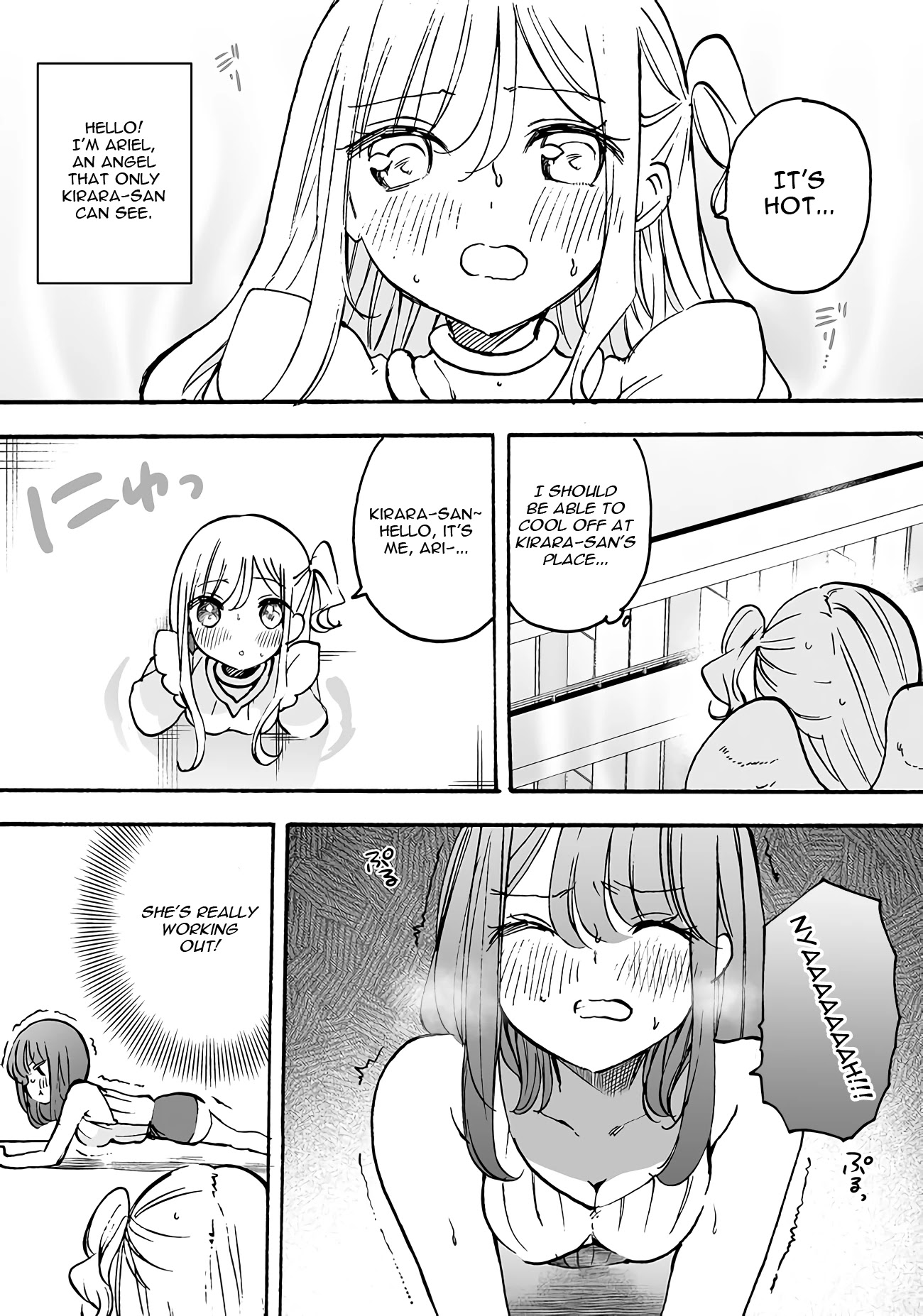 I'm an Elite Angel, But I'm Troubled By an Impregnable High School Girl Chapter 13.11 page 1 - Chapter 13.11: The High Schooler Has an Everlasting Worry?