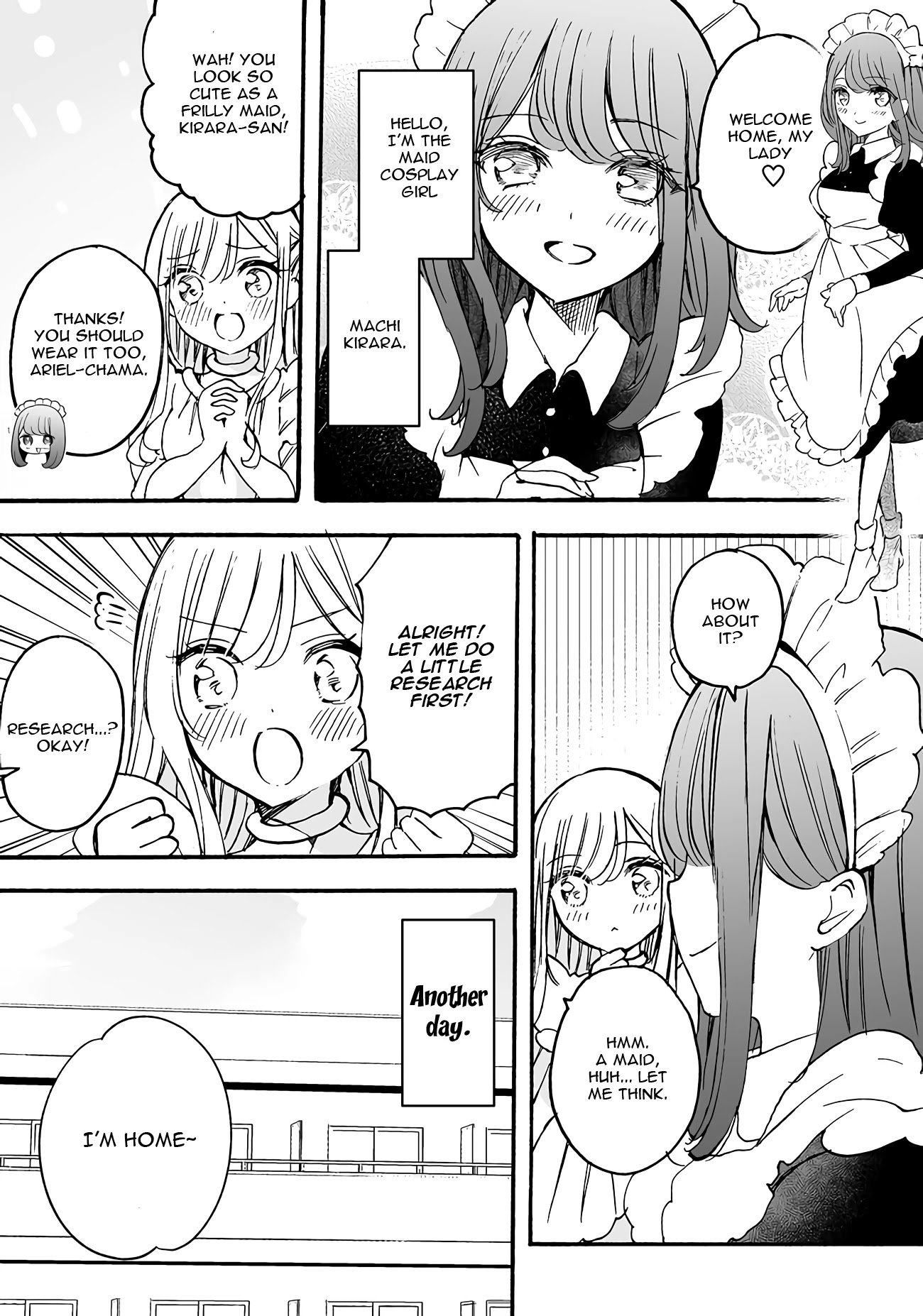 I'm an Elite Angel, But I'm Troubled By an Impregnable High School Girl Chapter 13.13 page 1 - Chapter 13.13: Extra 12: The Angel's Maid Knowledge is Biased...?