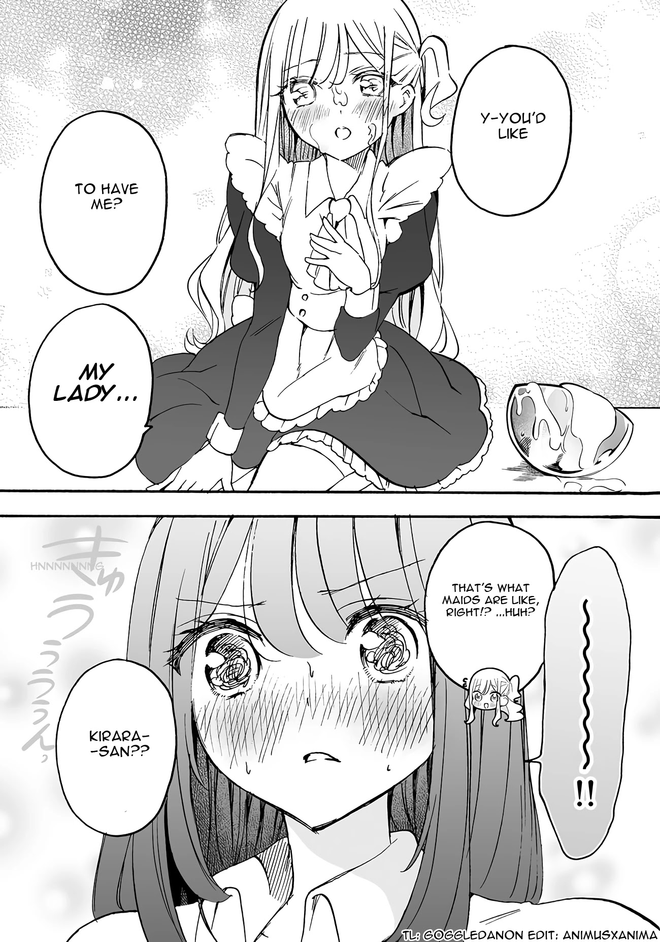 I'm an Elite Angel, But I'm Troubled By an Impregnable High School Girl Chapter 13.13 page 4 - Chapter 13.13: Extra 12: The Angel's Maid Knowledge is Biased...?
