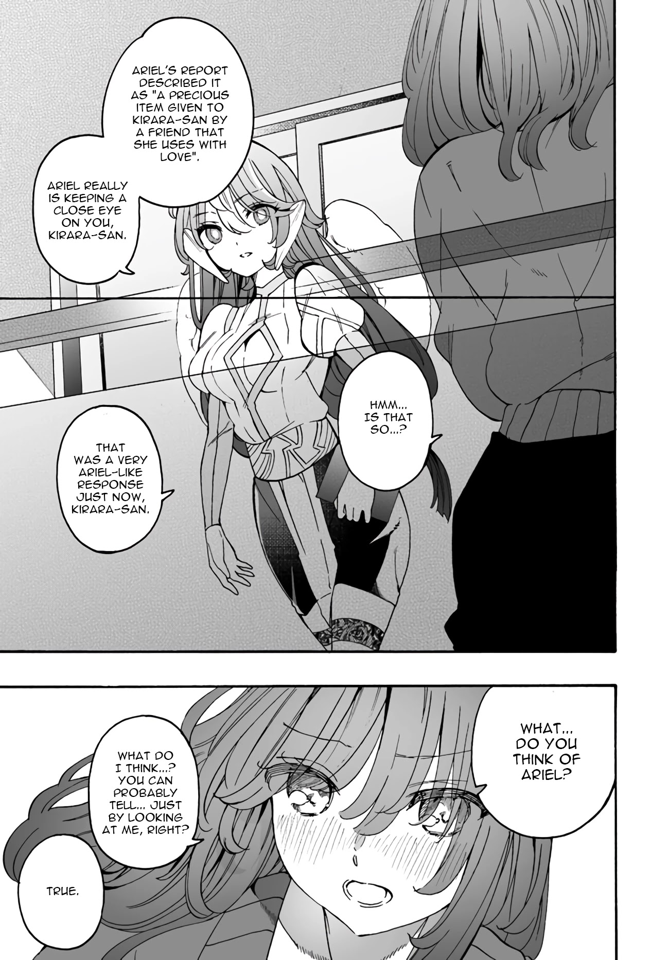 I'm an Elite Angel, But I'm Troubled By an Impregnable High School Girl Chapter 13.2 page 10 - Chapter 13.2: The Rival is an Elite Angel! (Part 2-2)
