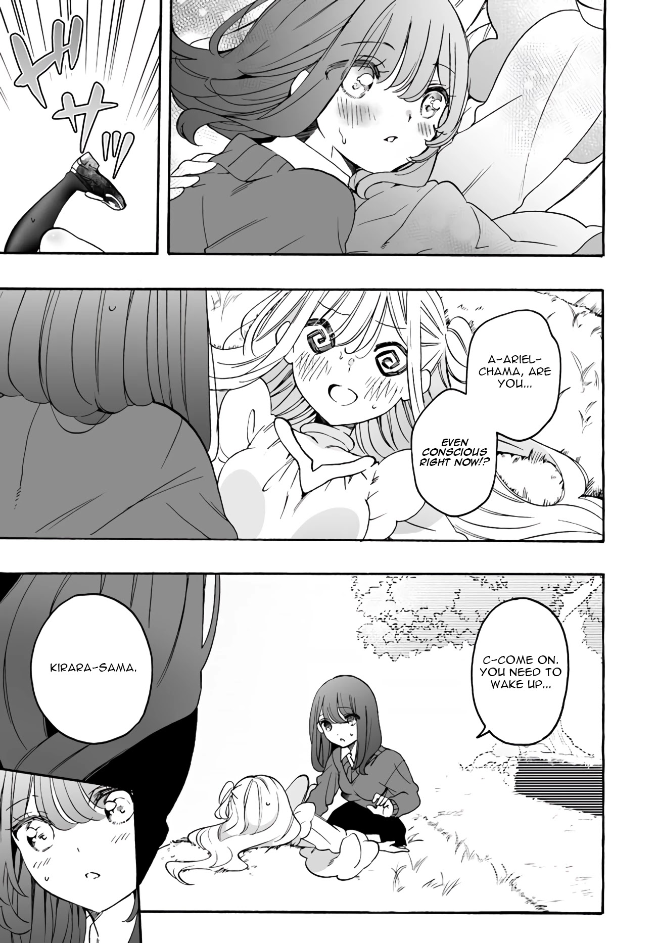I'm an Elite Angel, But I'm Troubled By an Impregnable High School Girl Chapter 13.2 page 2 - Chapter 13.2: The Rival is an Elite Angel! (Part 2-2)