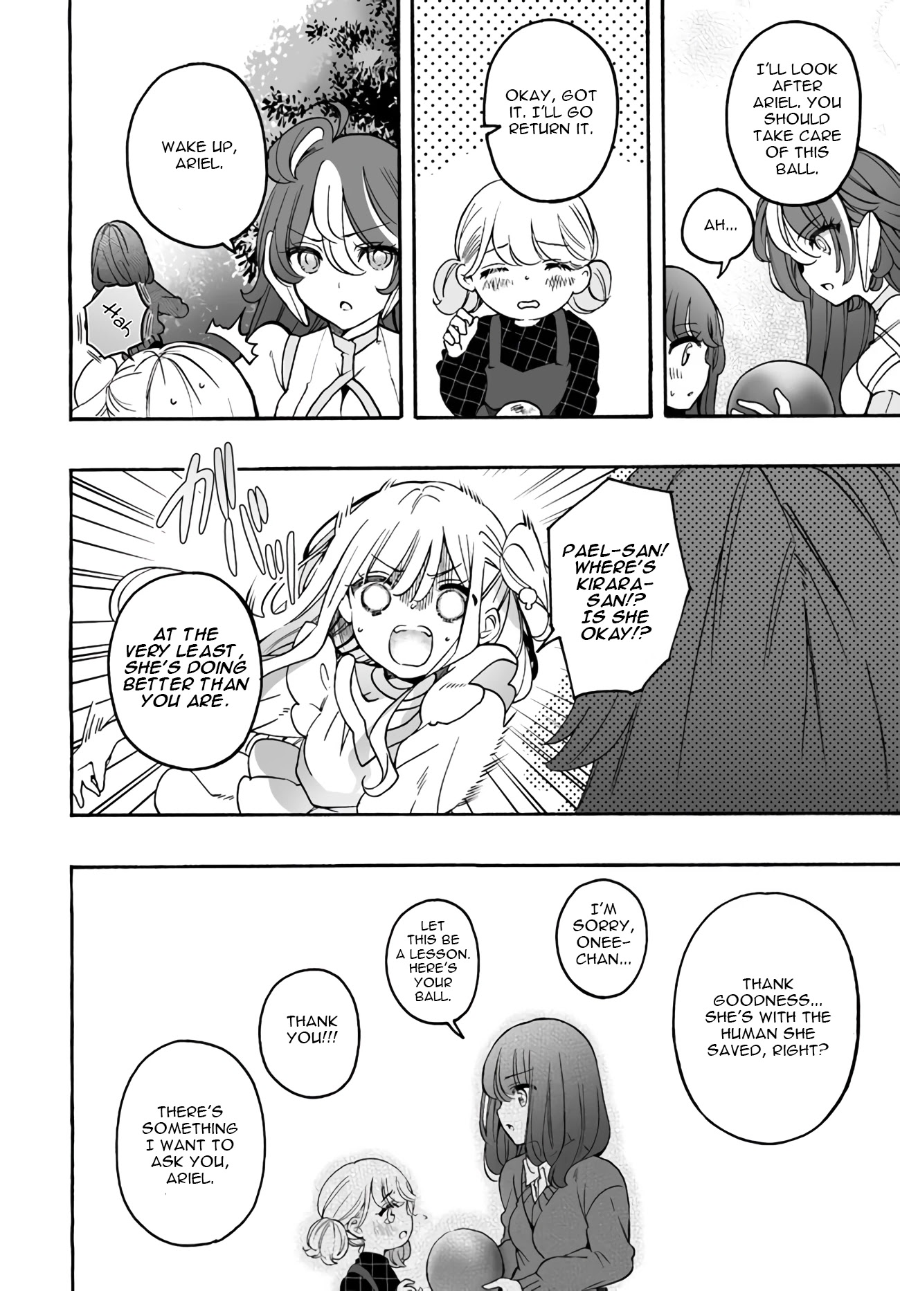 I'm an Elite Angel, But I'm Troubled By an Impregnable High School Girl Chapter 13.2 page 3 - Chapter 13.2: The Rival is an Elite Angel! (Part 2-2)
