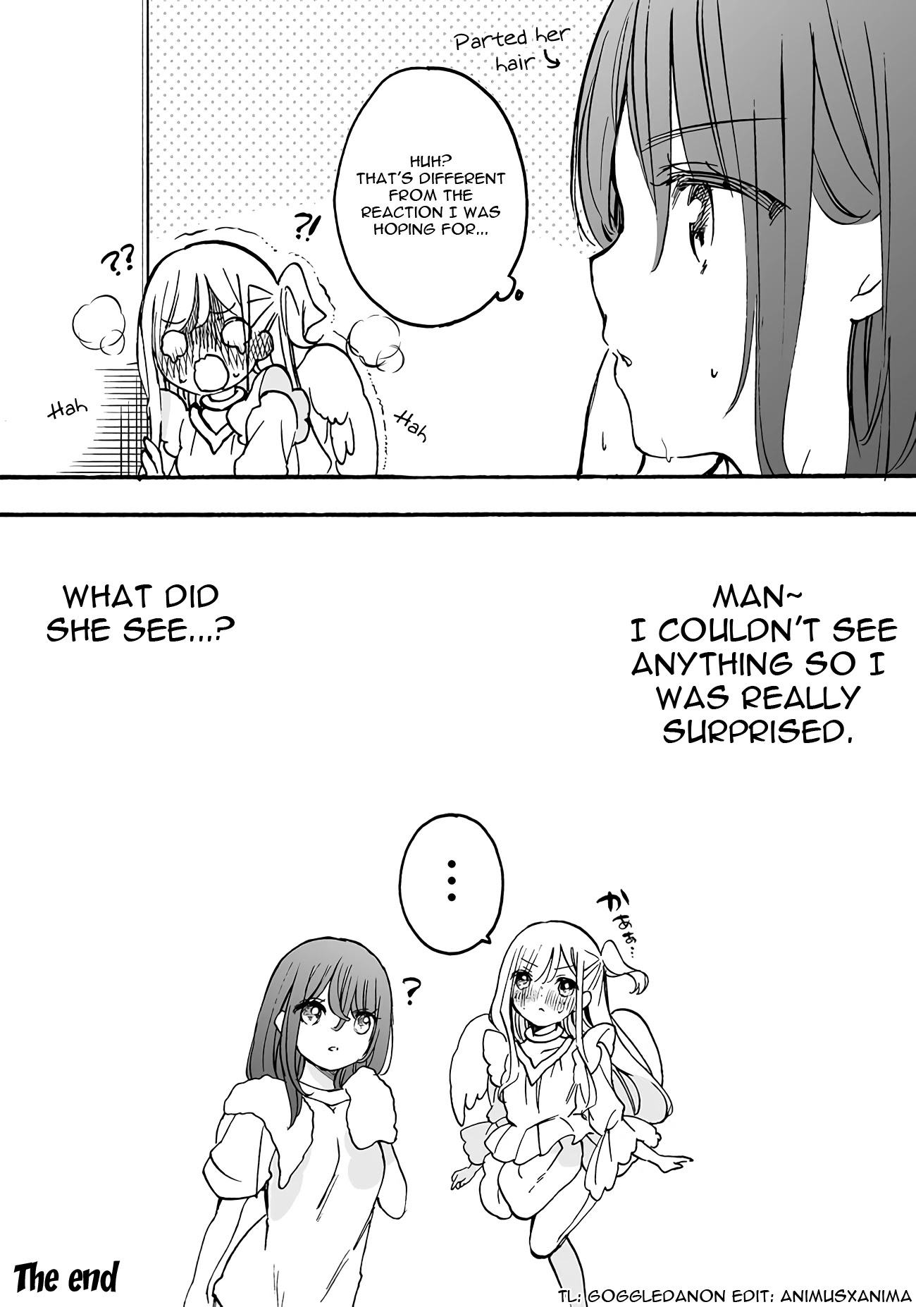 I'm an Elite Angel, But I'm Troubled By an Impregnable High School Girl Chapter 13.5 page 4 - Chapter 13.5: Extra 6: The Angel Has a Terrifying Experience!?