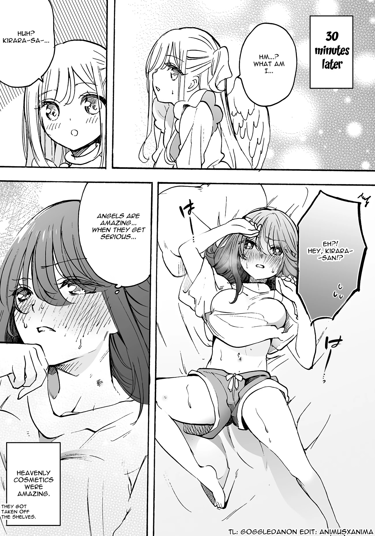 I'm an Elite Angel, But I'm Troubled By an Impregnable High School Girl Chapter 13.6 page 4 - Chapter 13.6: Extra 7: The Angel is Finally Getting Serious...?