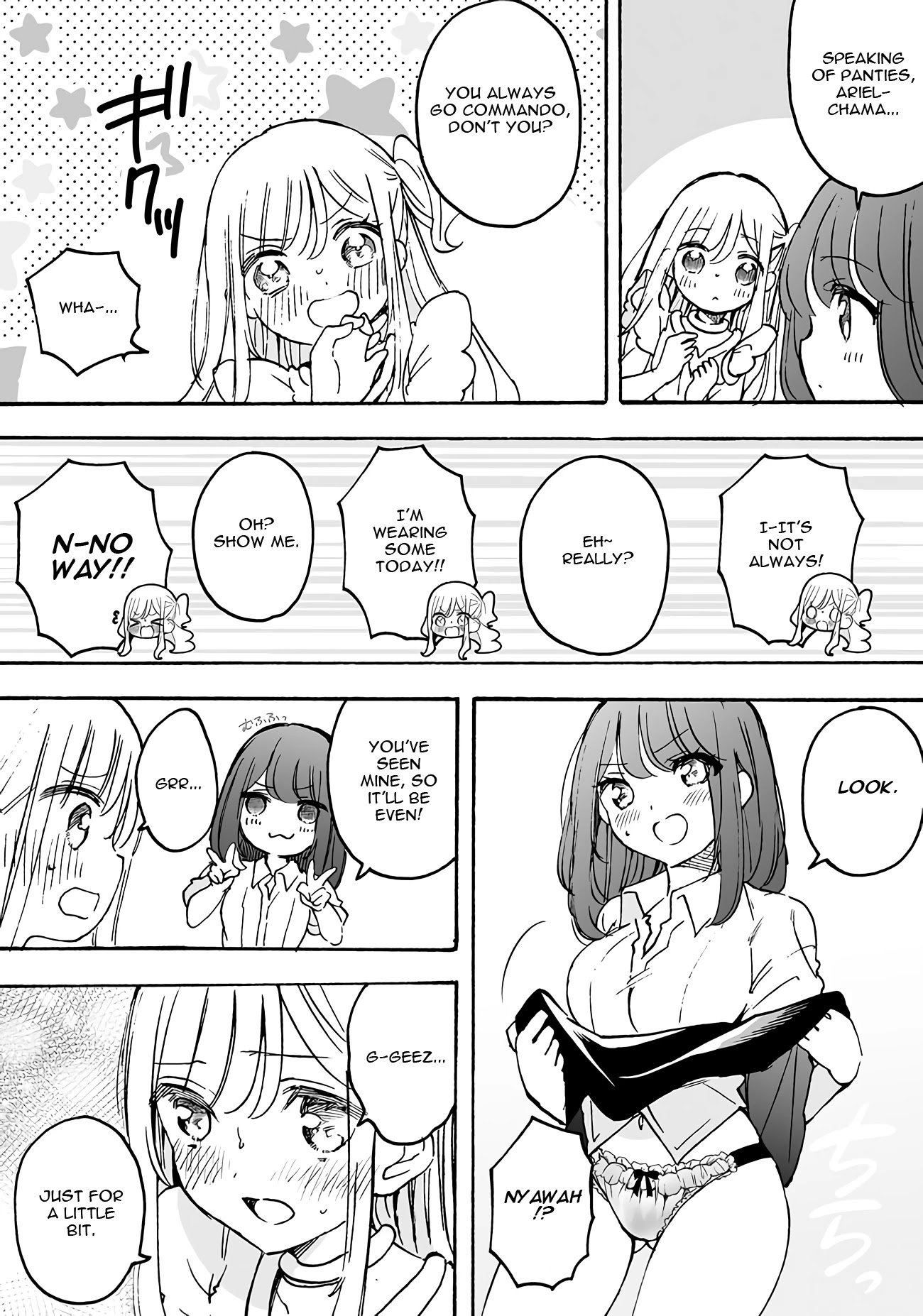 I'm an Elite Angel, But I'm Troubled By an Impregnable High School Girl Chapter 13.7 page 2 - Chapter 13.7: Extra 8: An Angel's Discussion on Underwear Circumstances